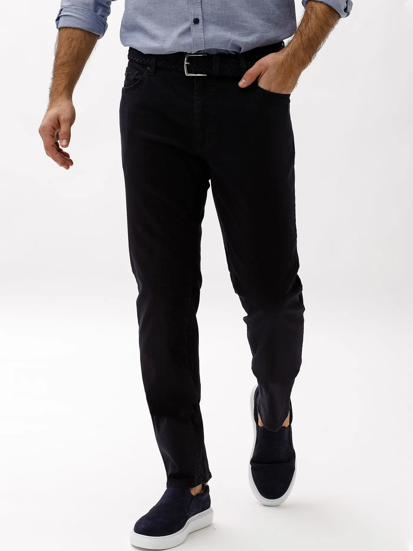BRAX | Hose Straight Fit CADIZ | blau