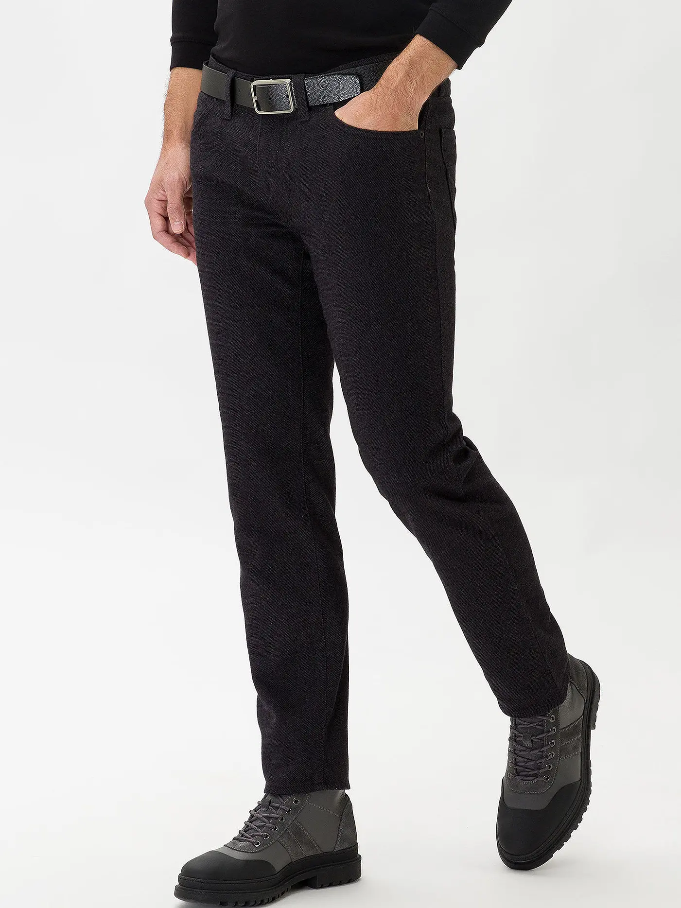 BRAX | Hose Straight Fit CADIZ | grau