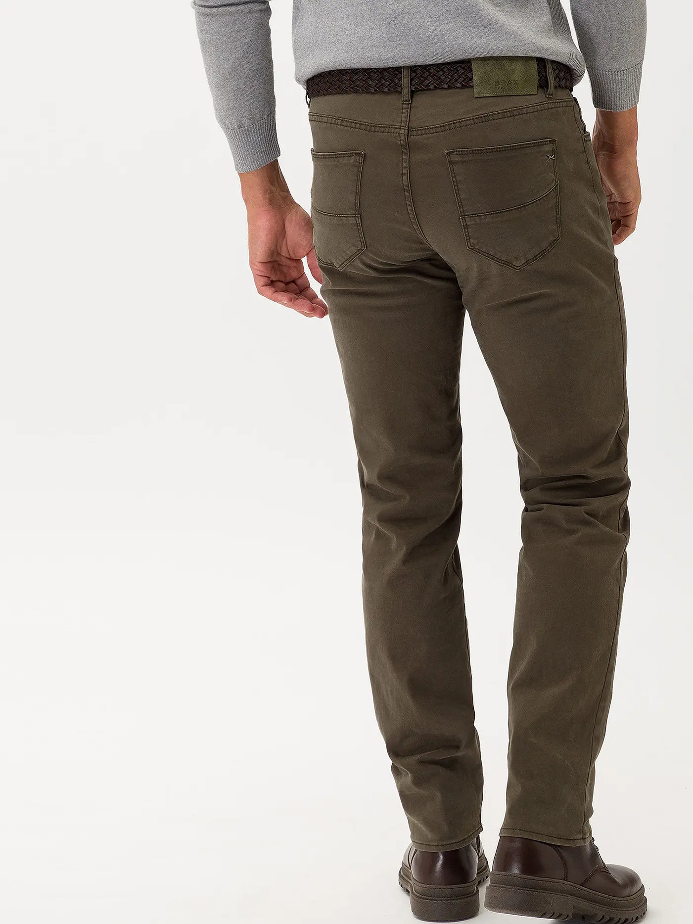 BRAX | Hose Straight Fit CADIZ | grün