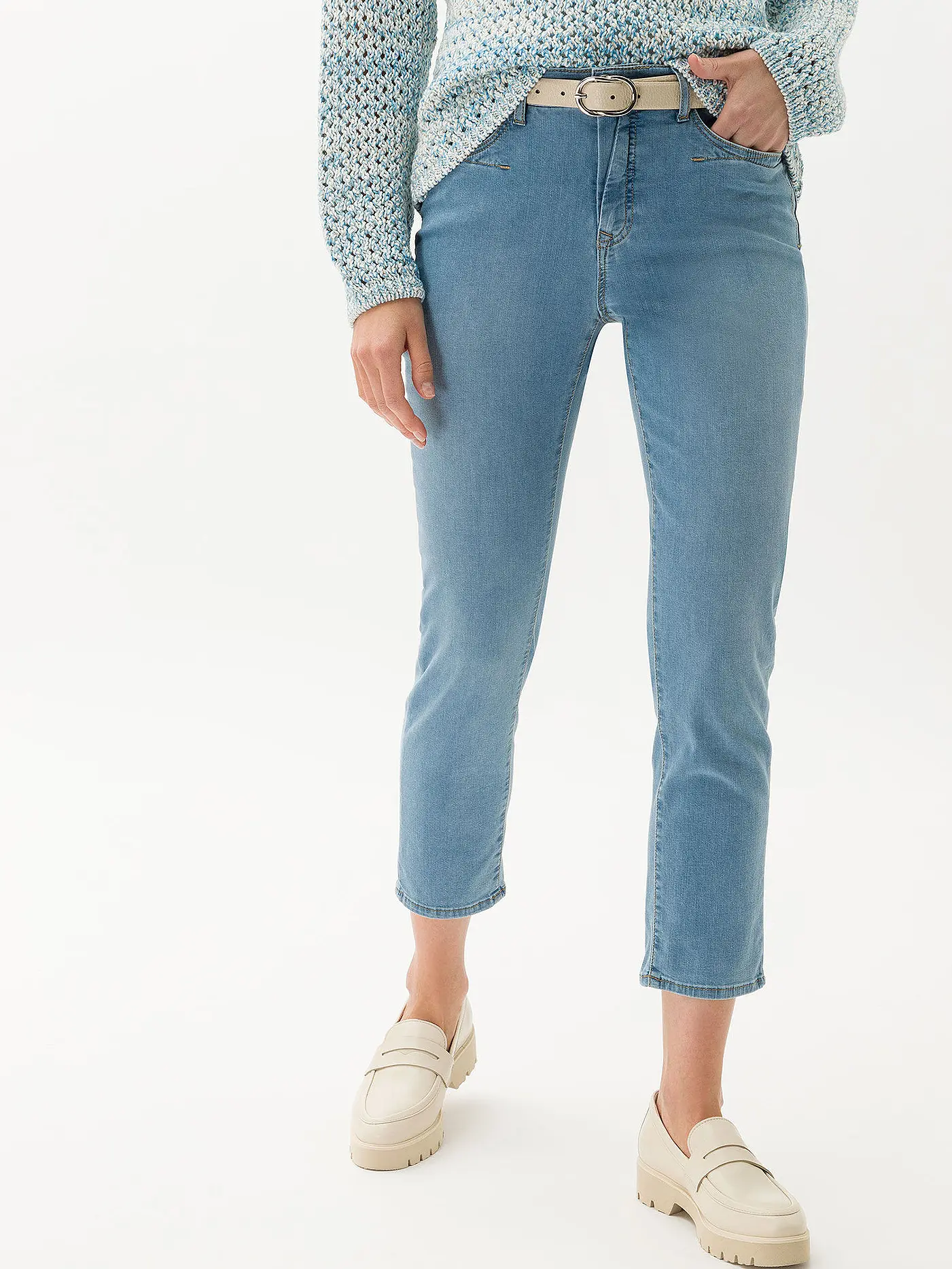 BRAX | Jeans 7/8 MARY S | hellblau