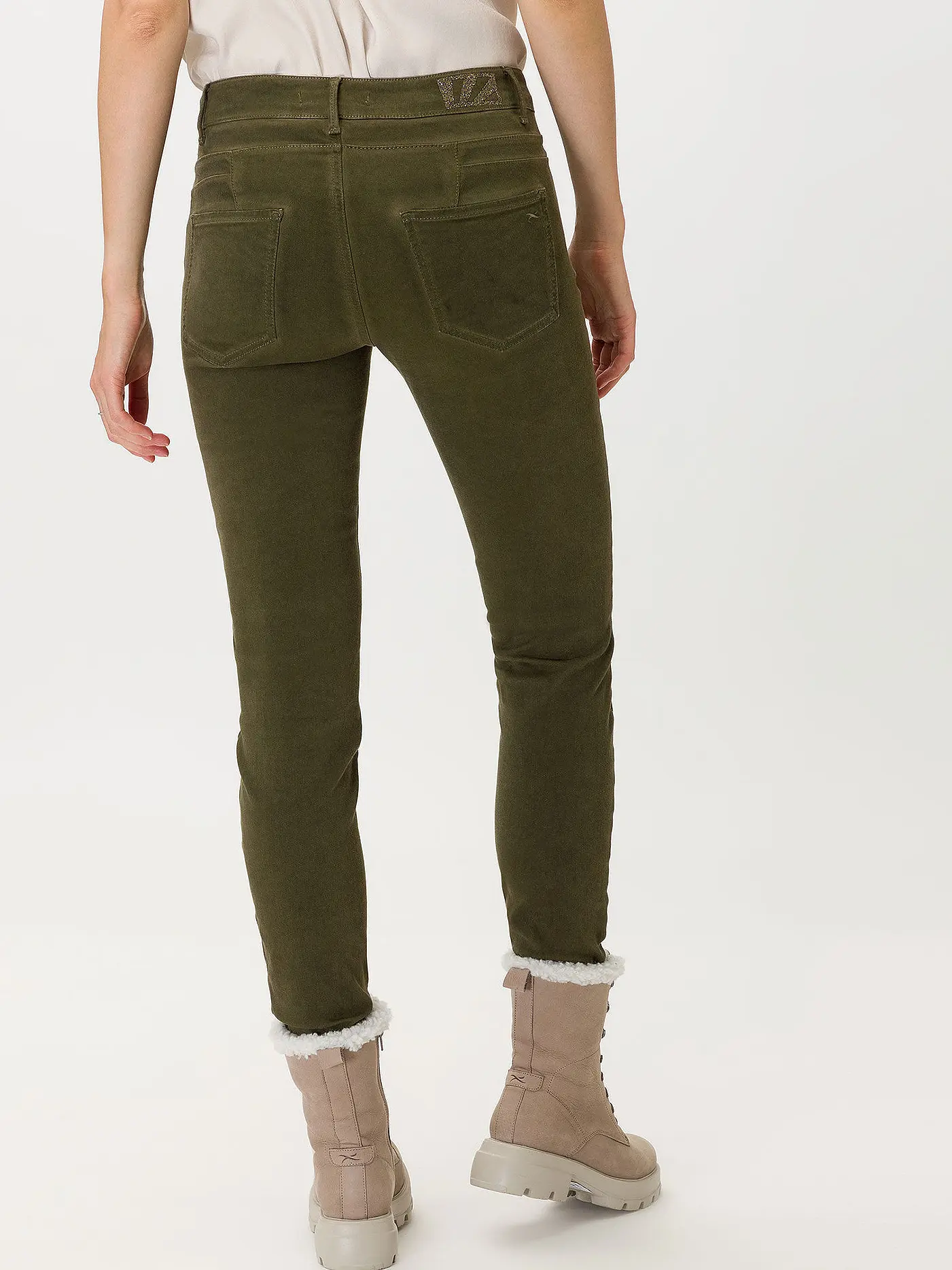 BRAX | jeans Skinny Fit ANA | olive