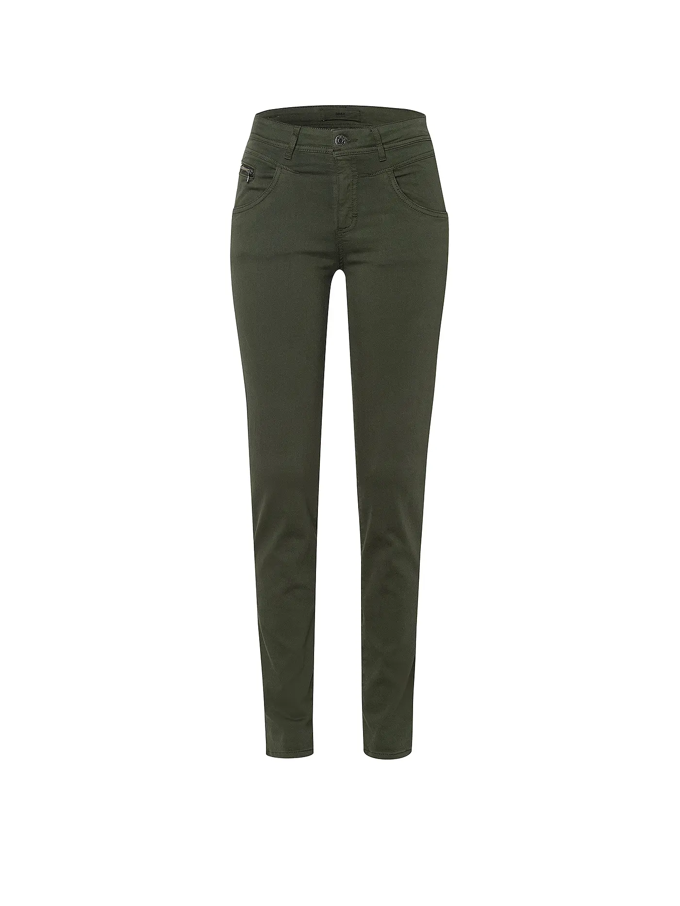 BRAX | Jeans Skinny Fit SHAKIRA | dunkelgrün
