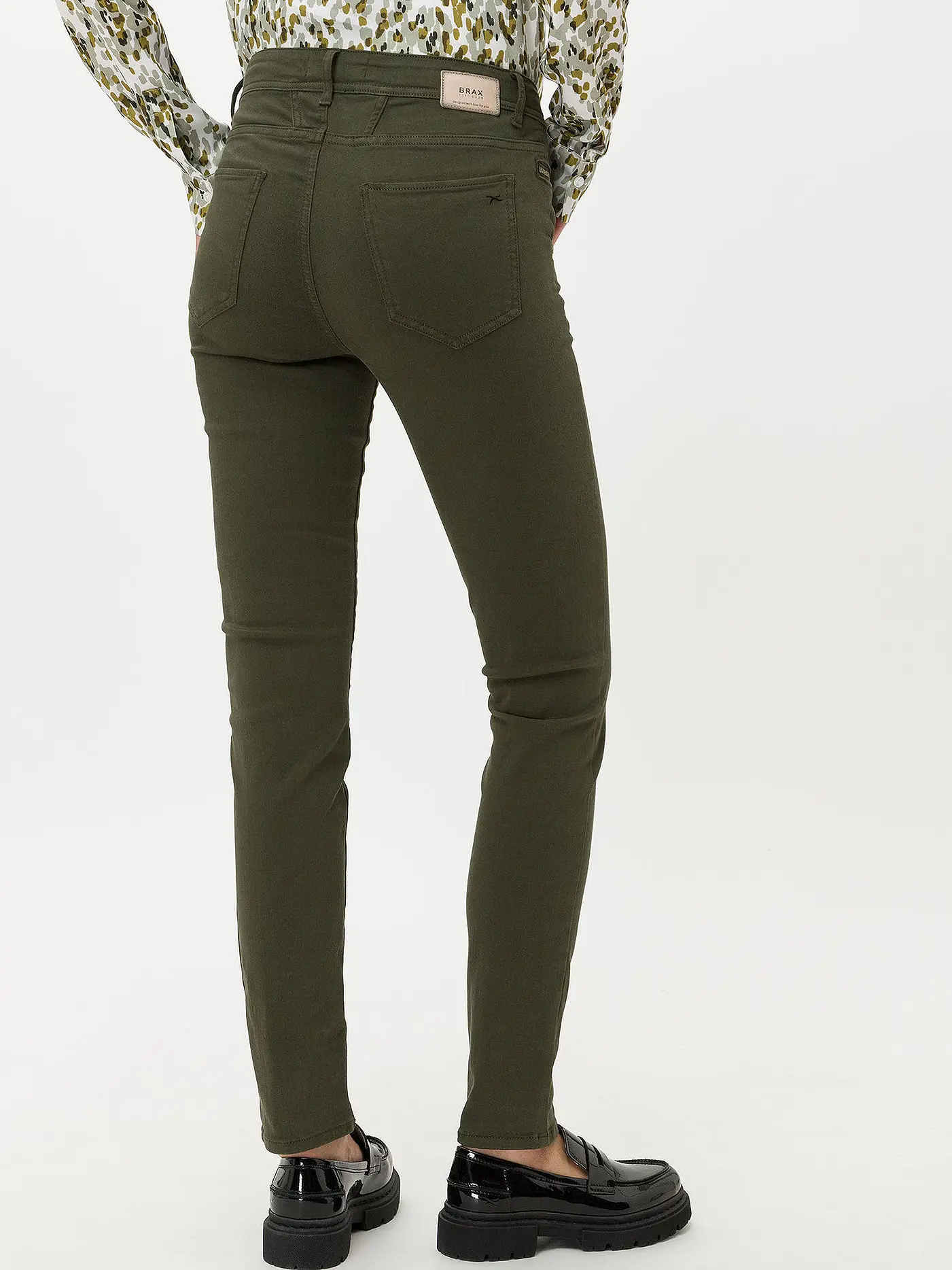 BRAX | Jeans Skinny Fit SHAKIRA | dunkelgrün