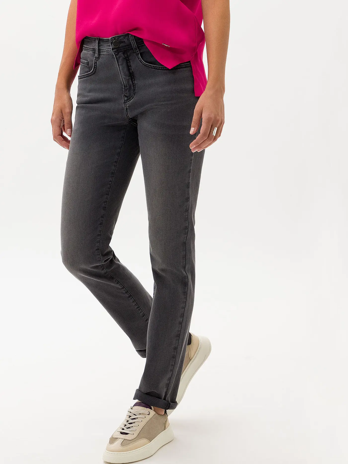 BRAX | Jeans Straight Fit MARY | schwarz
