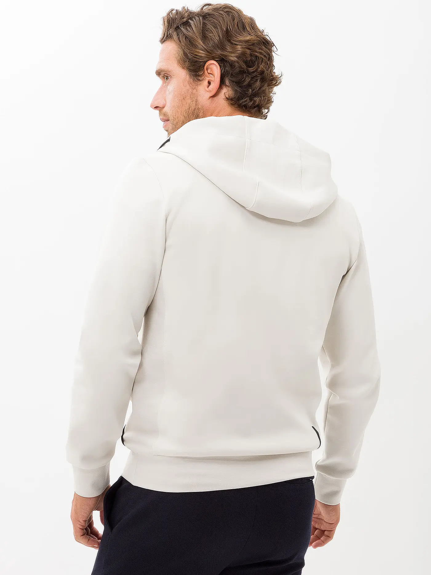 BRAX | Kapuzensweater - Hoodie LEVIN | weiss