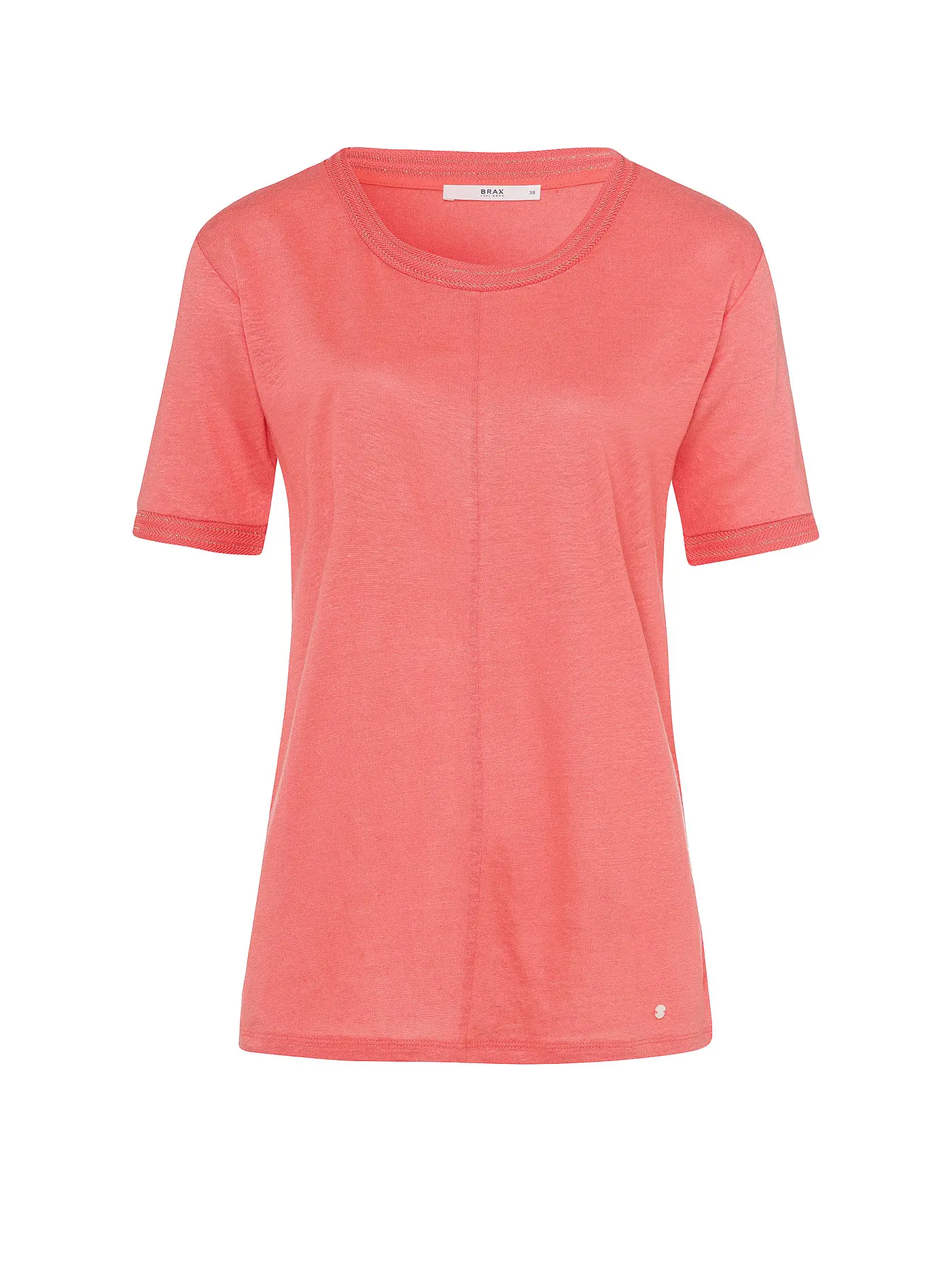 BRAX | Leinen T-Shirt CATHY | rot