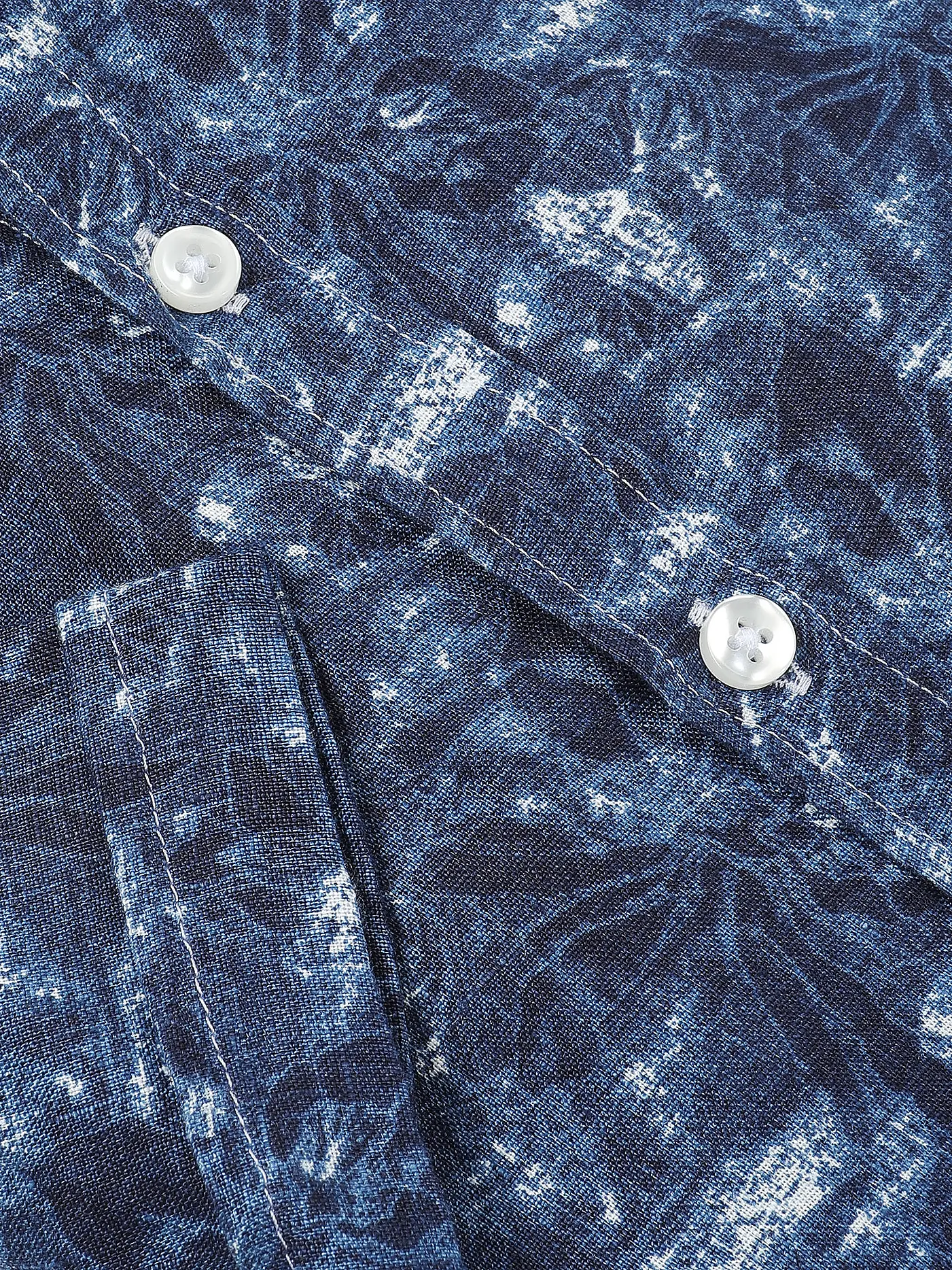 BRAX | Leinenhemd Modern Fit  DAN P | blau