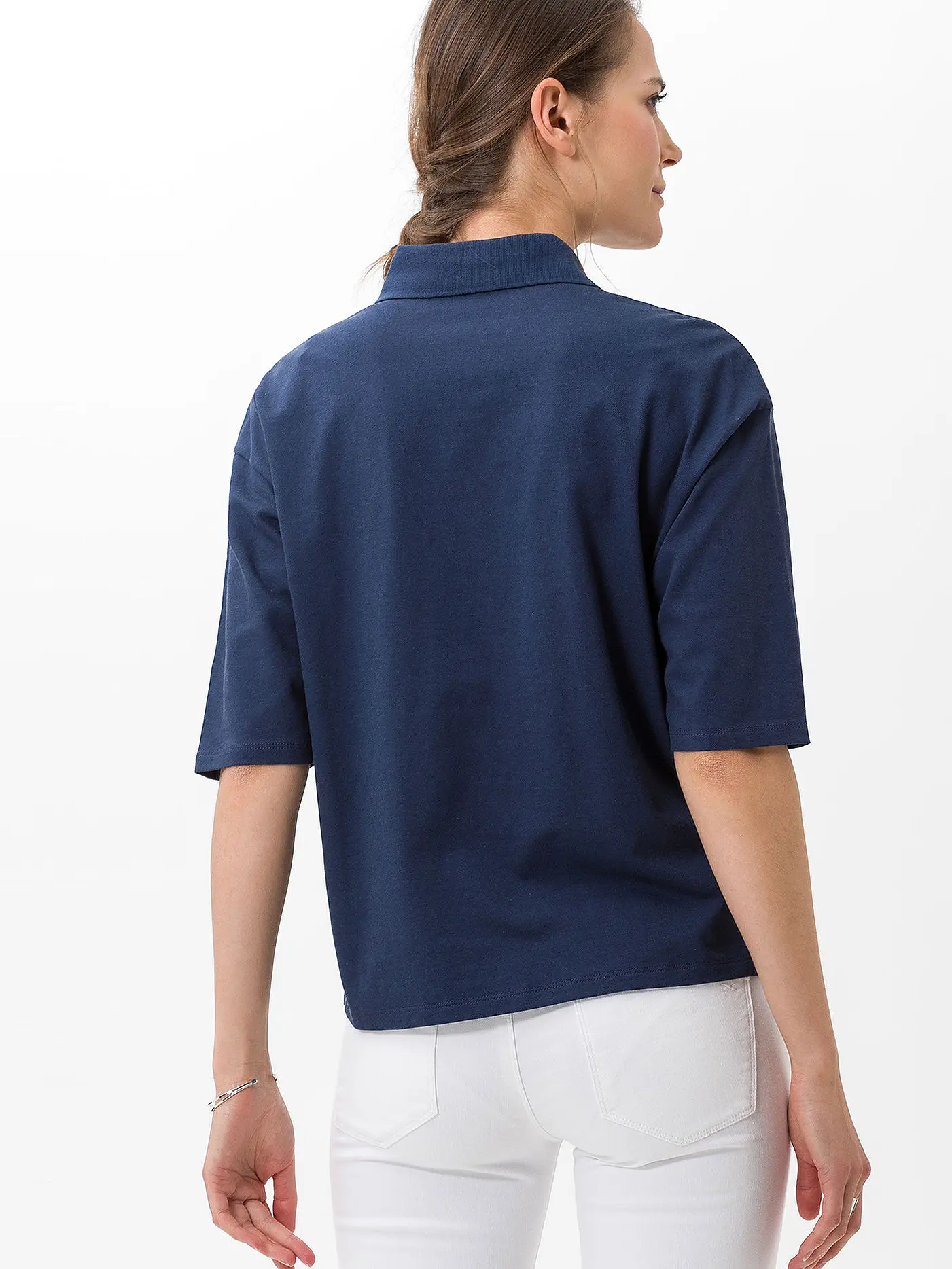 BRAX | Poloshirt CLEA | blau
