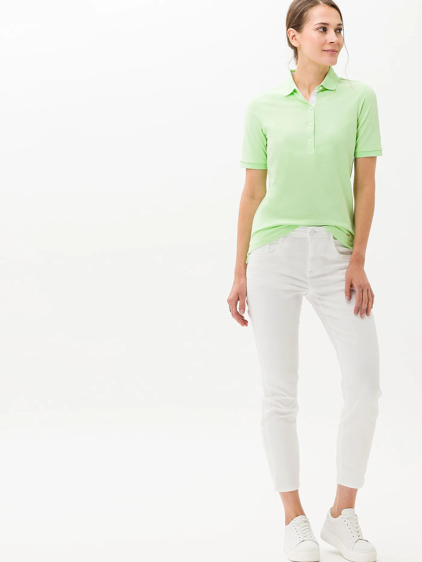 BRAX | Poloshirt CLEO | grün