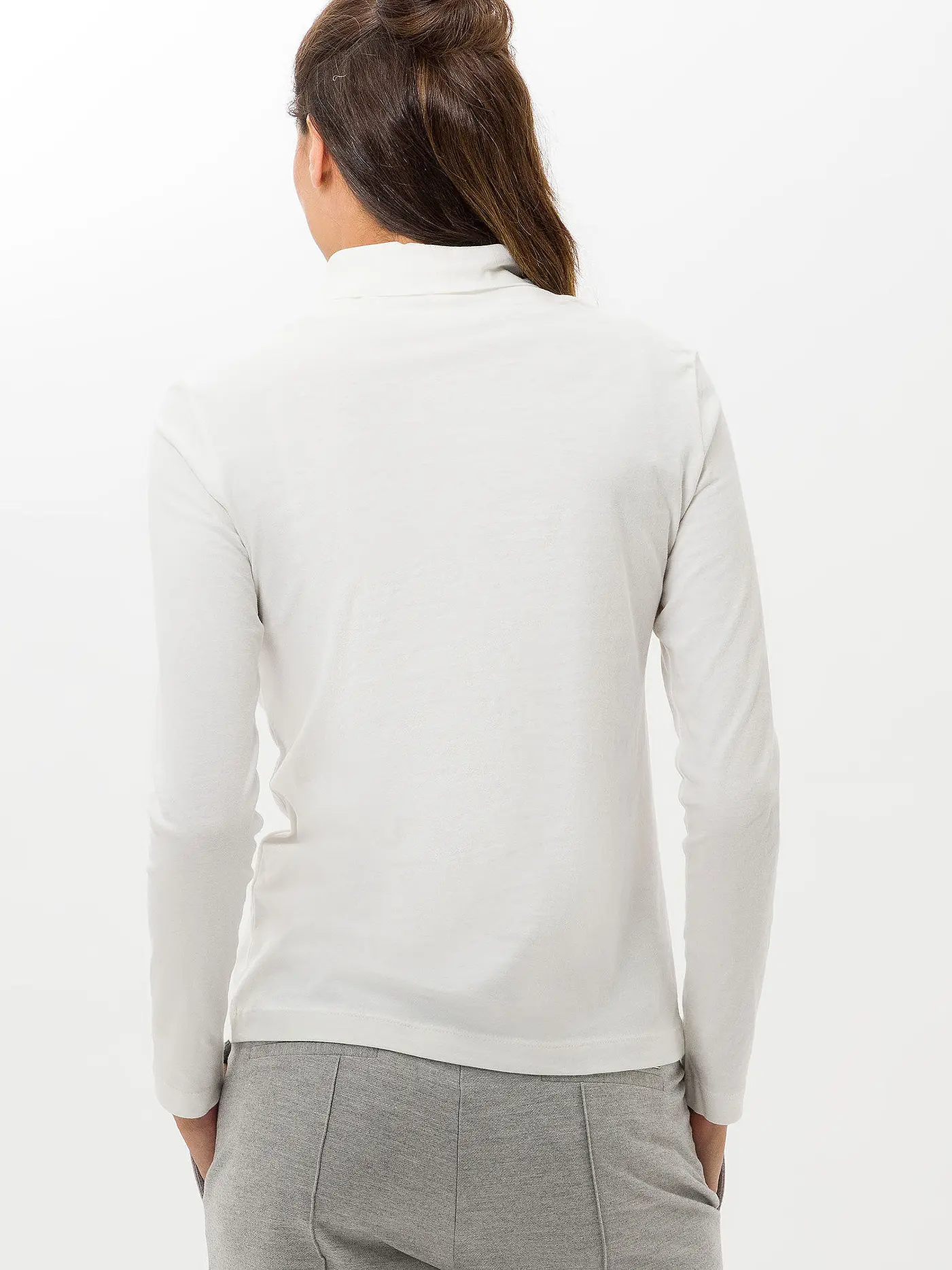 BRAX | Rollkragenshirt CAMILLA  | creme