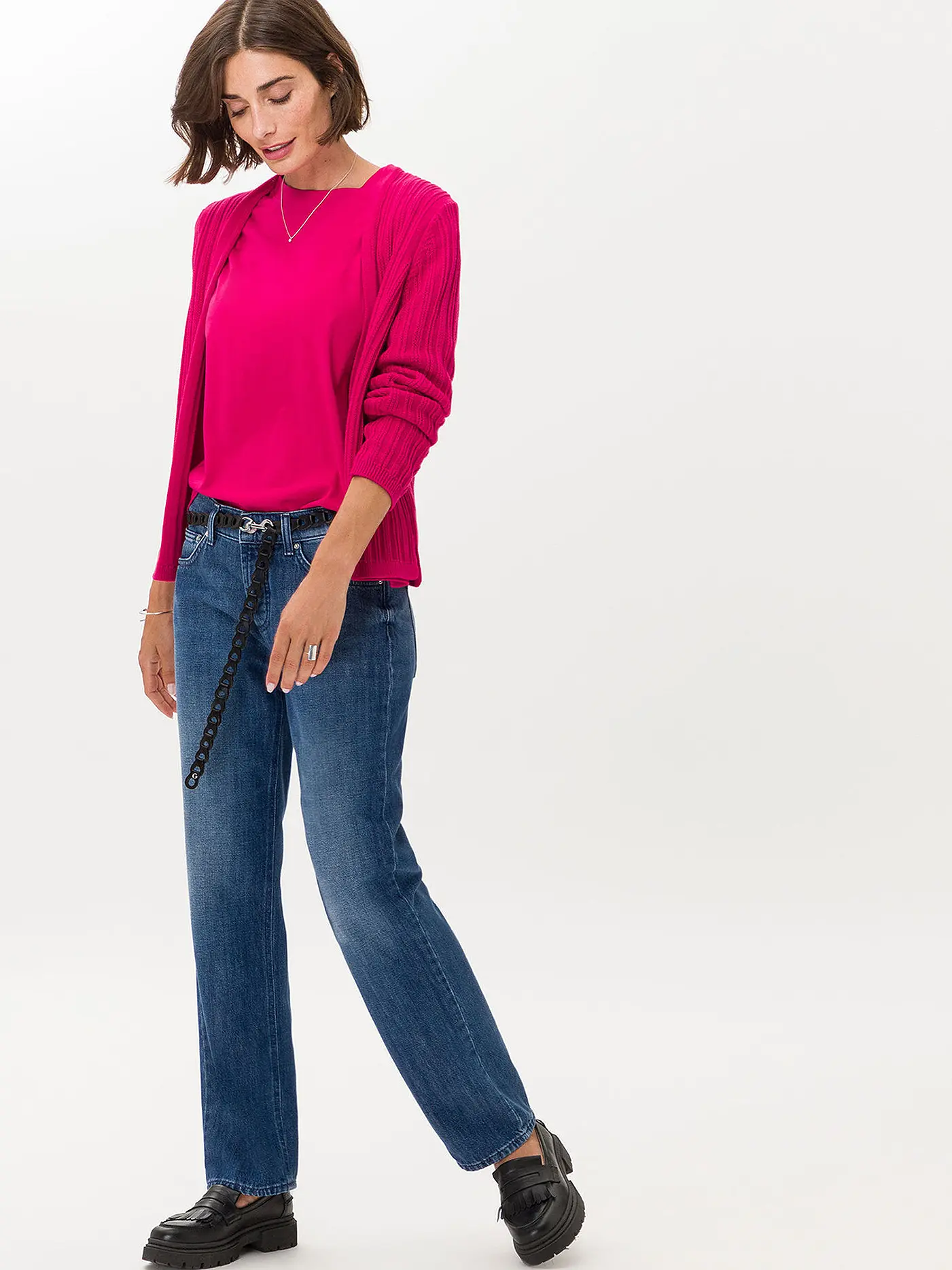BRAX | Strickjacke ANIQUE | pink