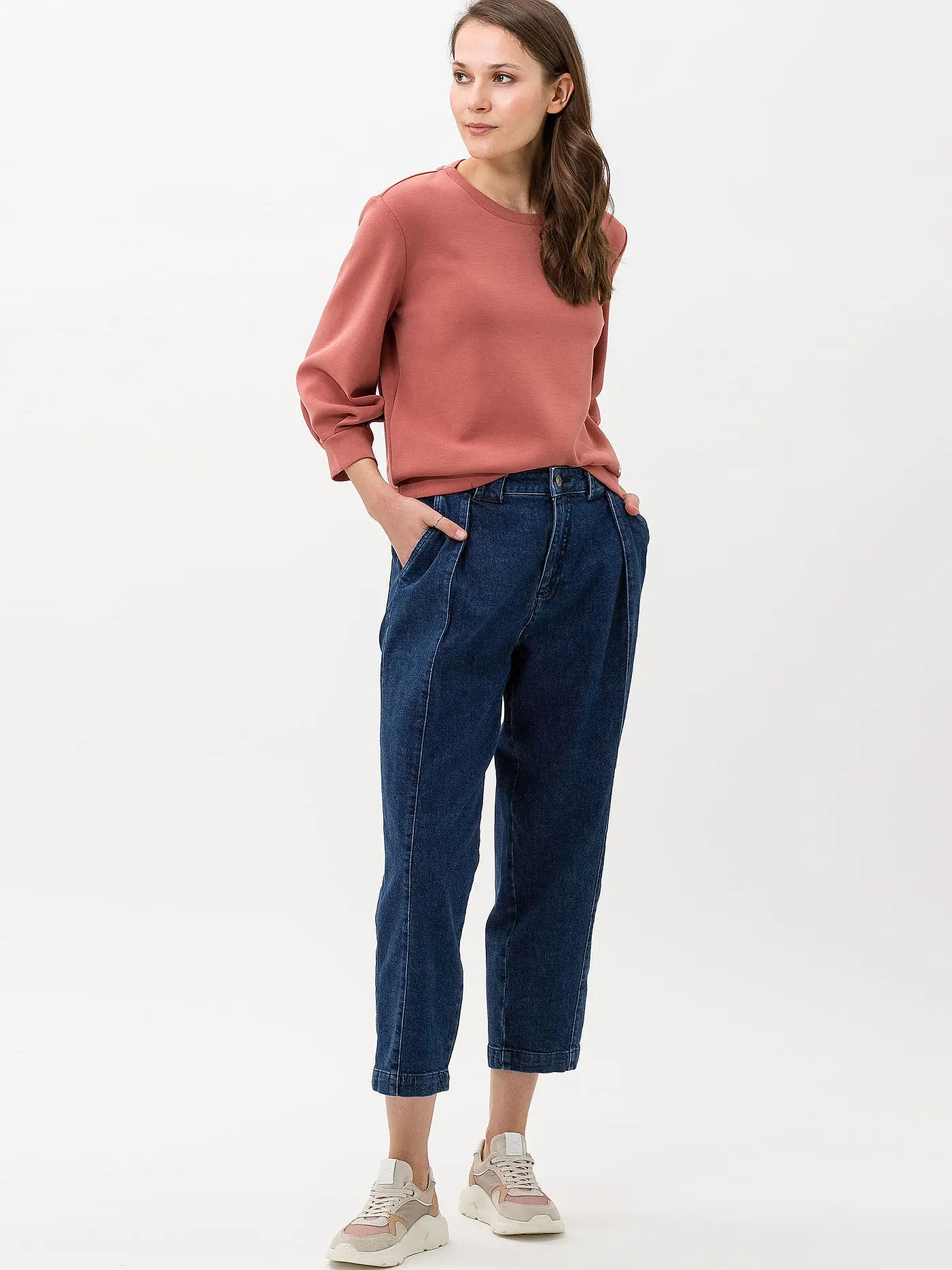 BRAX | Sweater BENNIE | rosa