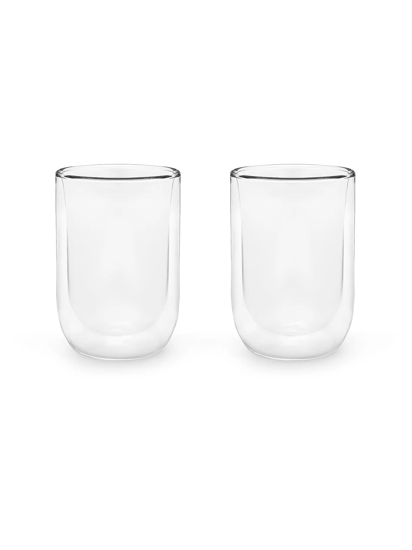 BREDEMEIJER | Doppelwandiges Glas Tumbler 290ml 2 Stück | transparent