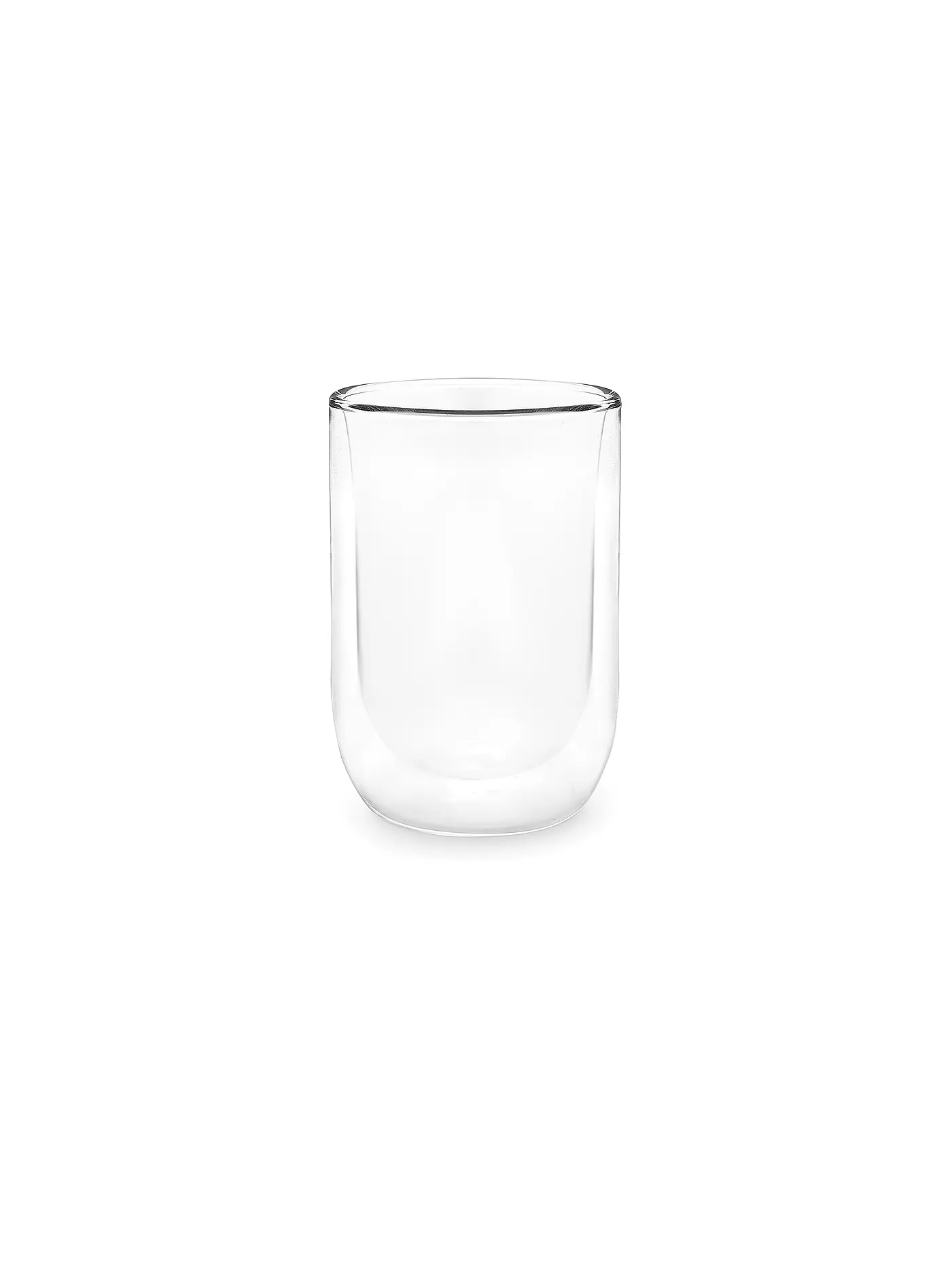 BREDEMEIJER | Doppelwandiges Glas Tumbler 290ml 2 Stück | transparent