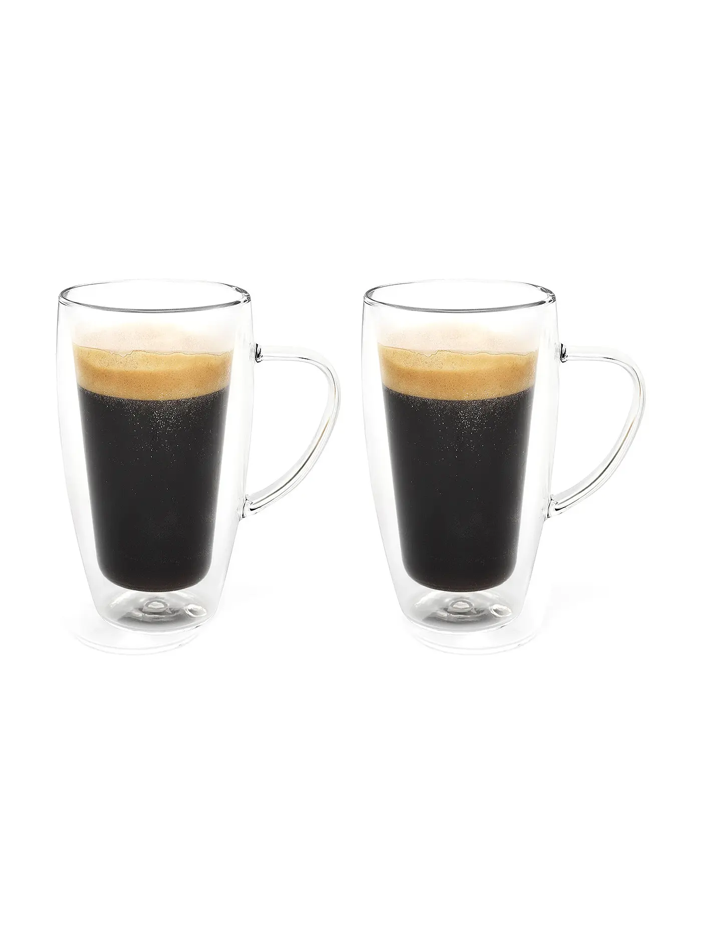 BREDEMEIJER | Glas doppelwandig Kaffee/Tee 2er 295ml | transparent