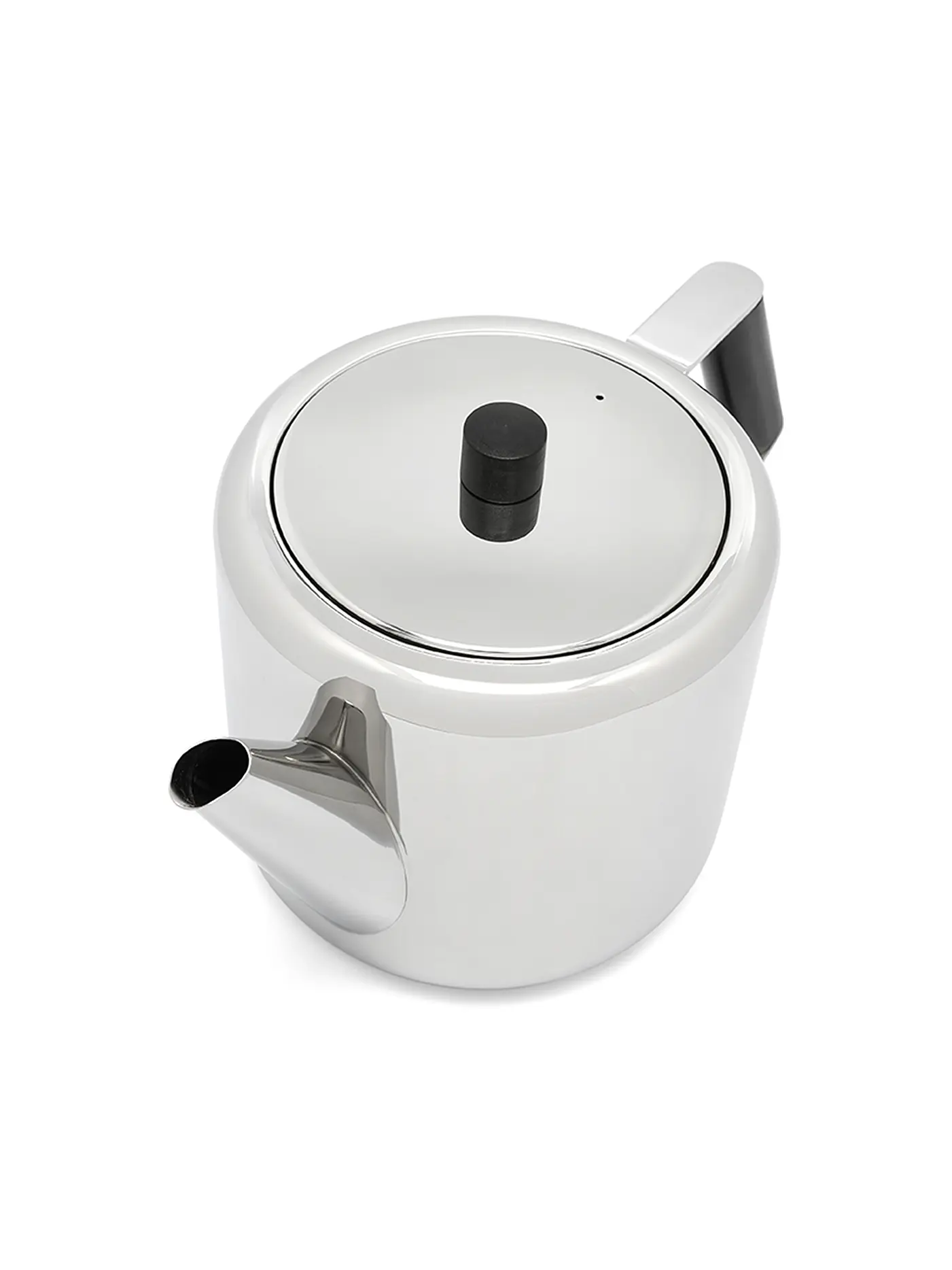 BREDEMEIJER | Teekanne Boston 1,1L Schwarz Edelstahl | silber