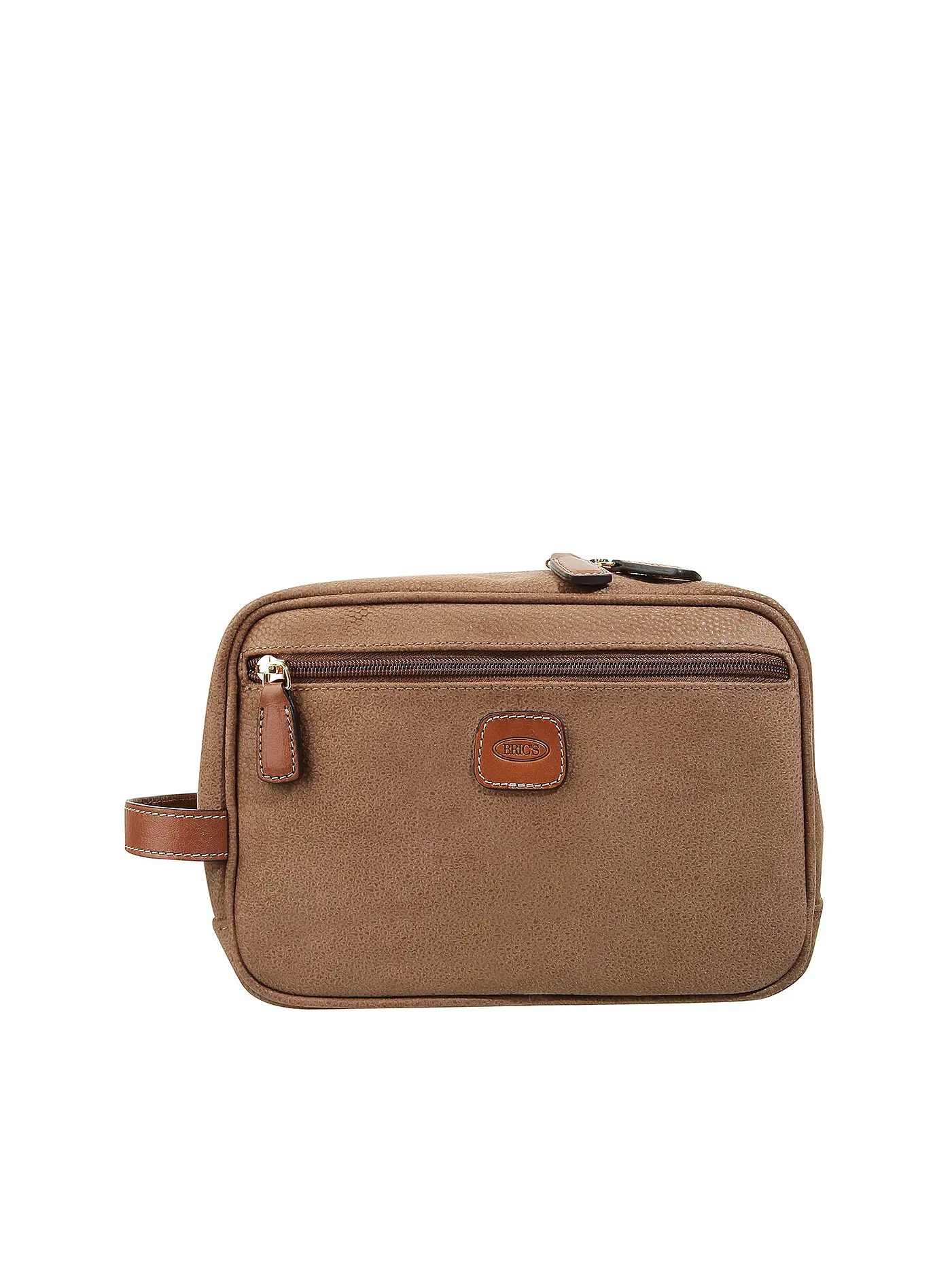 BRICS | Kosmetiktasche "Life" | camel