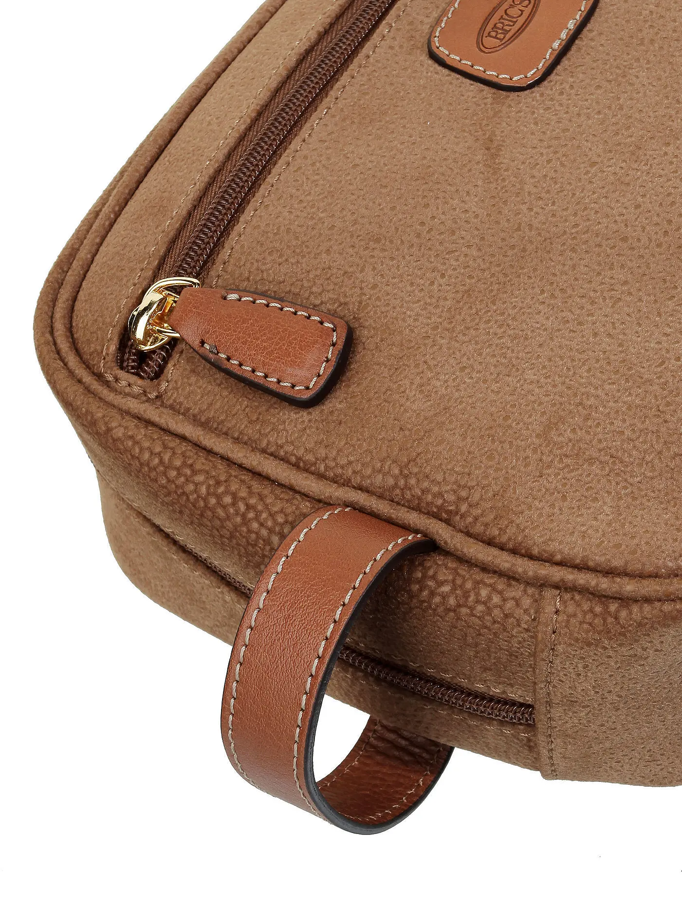BRICS | Kosmetiktasche "Life" | camel