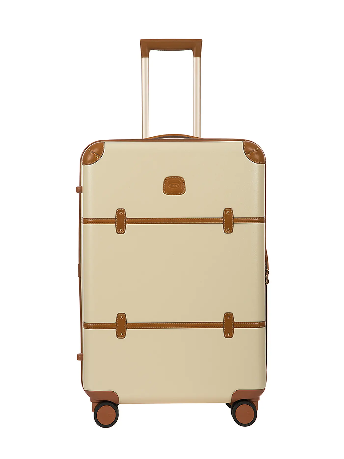 BRICS | Trolley "Bellagio" 70,5cm (Blau/Tabak) | creme