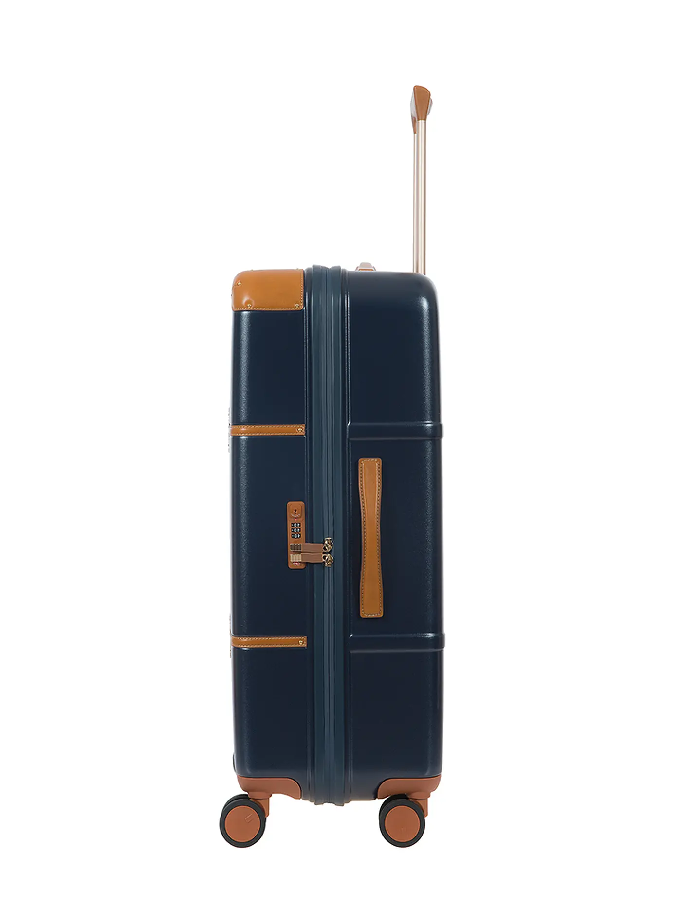 BRICS | Trolley "Bellagio" 76cm (Blau/Tabak) | blau