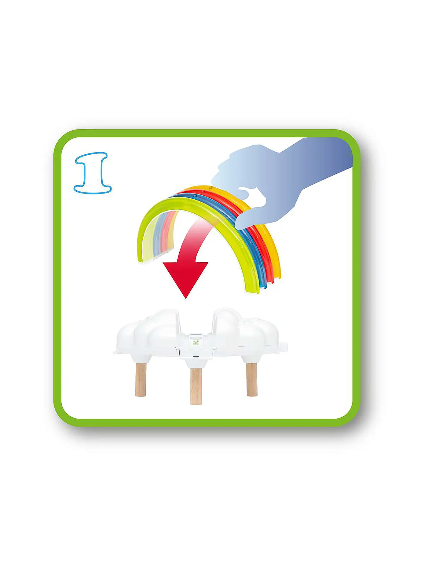 BRIO | Mein erstes Bahn Regenbogen Set | keine Farbe