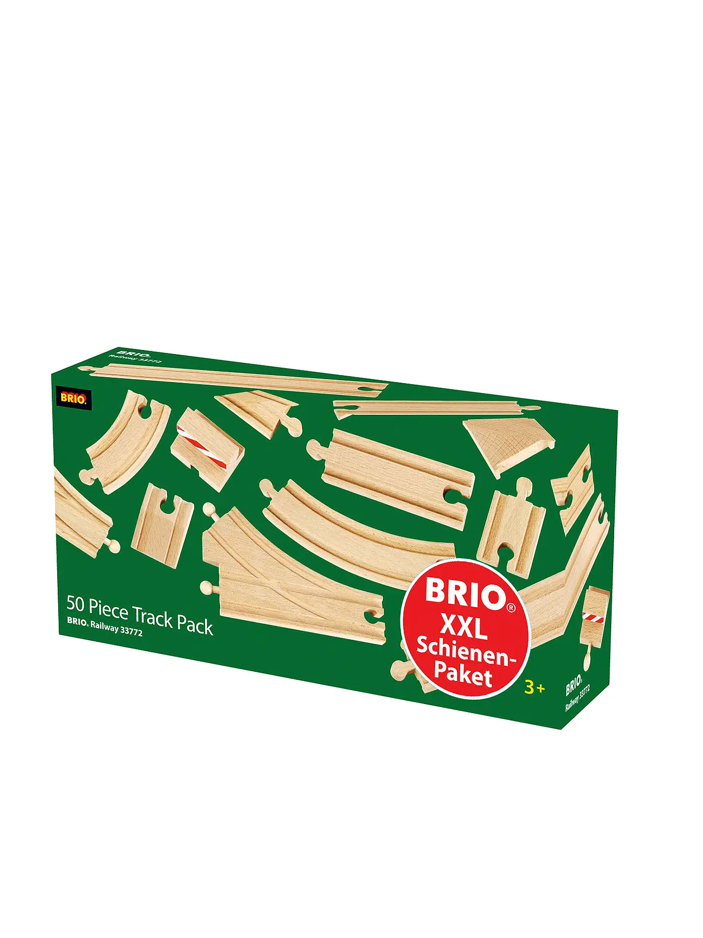 BRIO | Schienenset 50-tlg. XXL | keine Farbe
