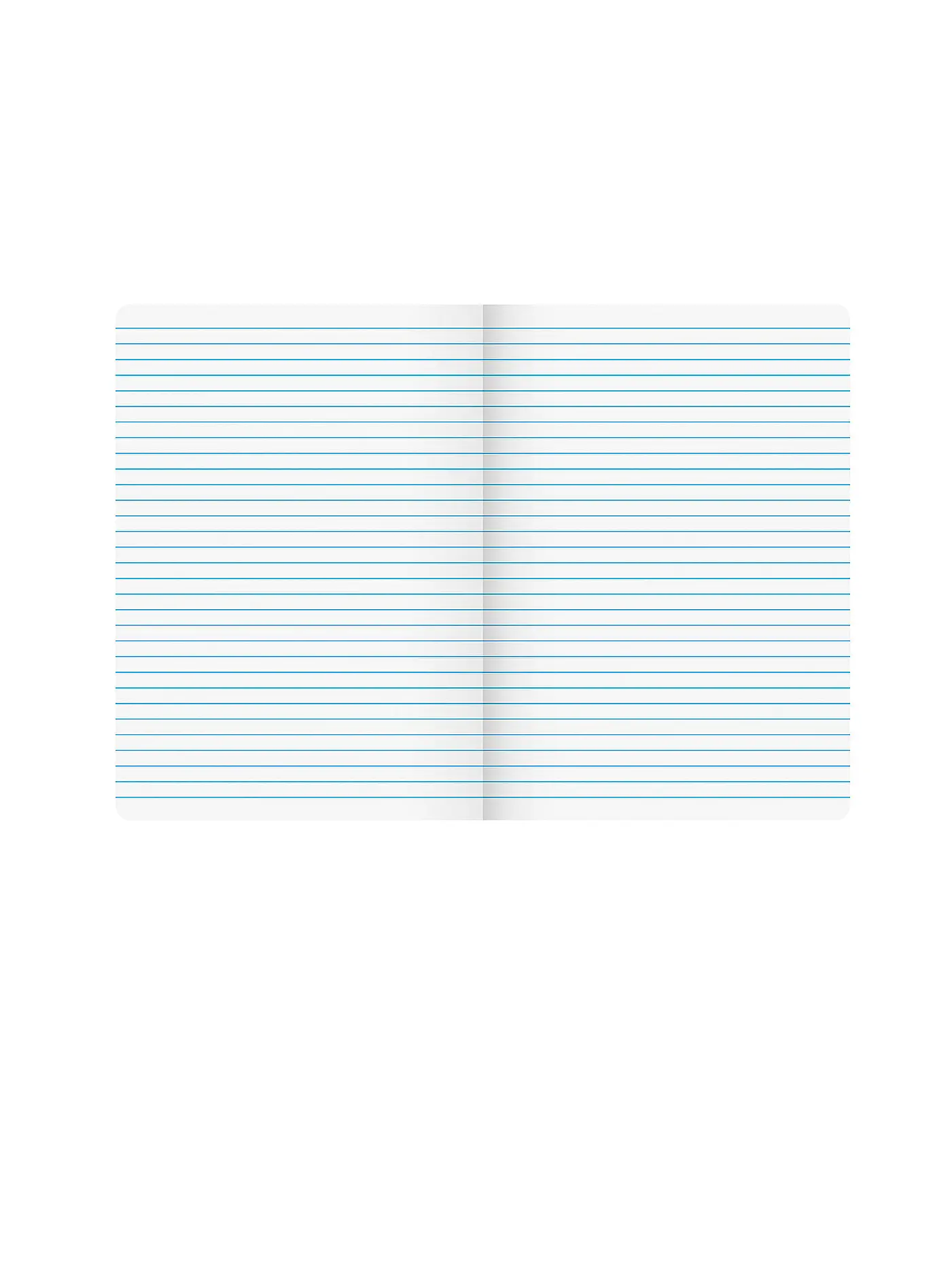 BRUNNEN VERLAG | Heft A4 Liniert 9mm 40 Blatt | keine Farbe