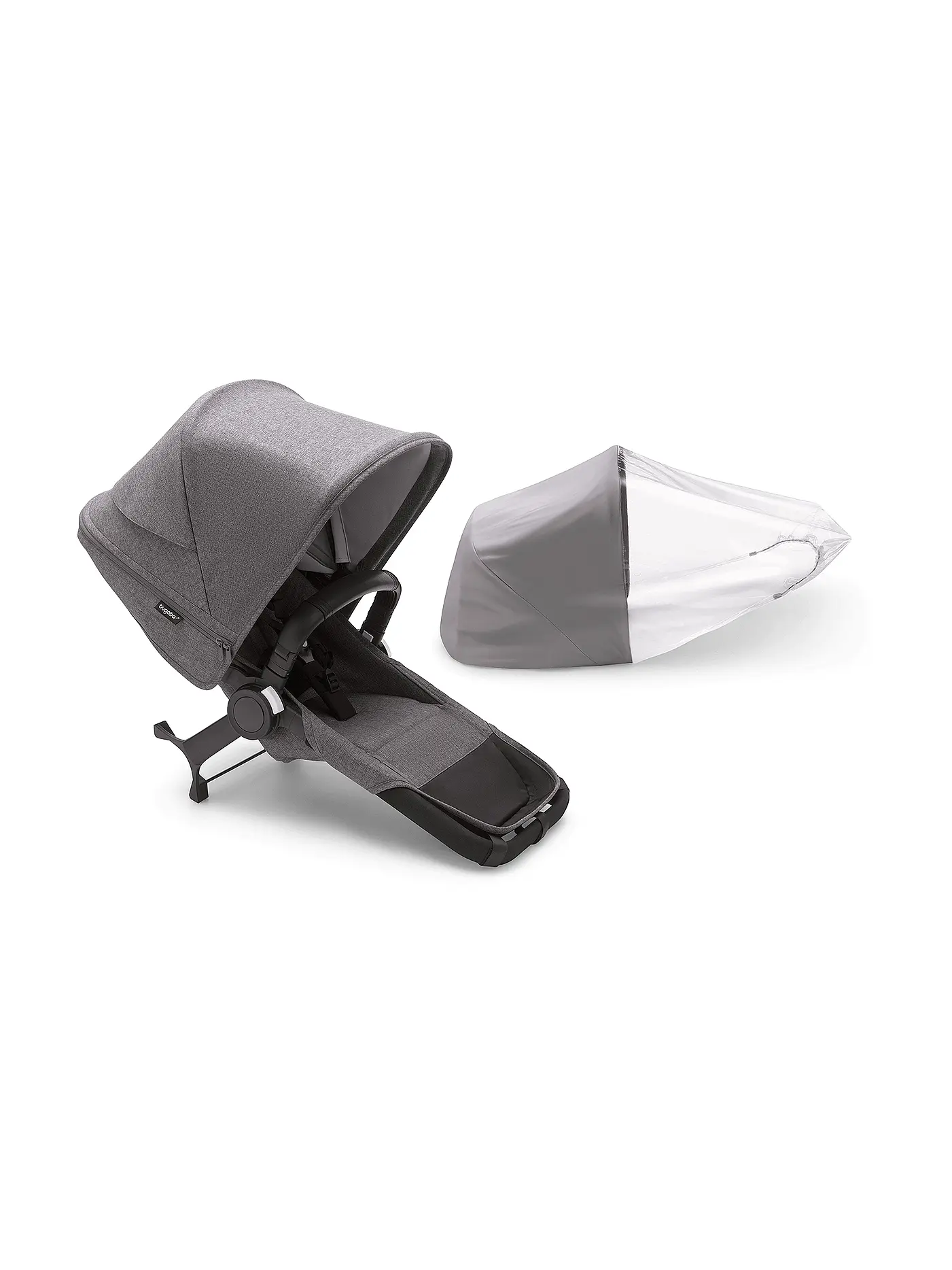 BUGABOO | Donkey 5 Duo-Erweiterungsset komplett Grau Melange | grau
