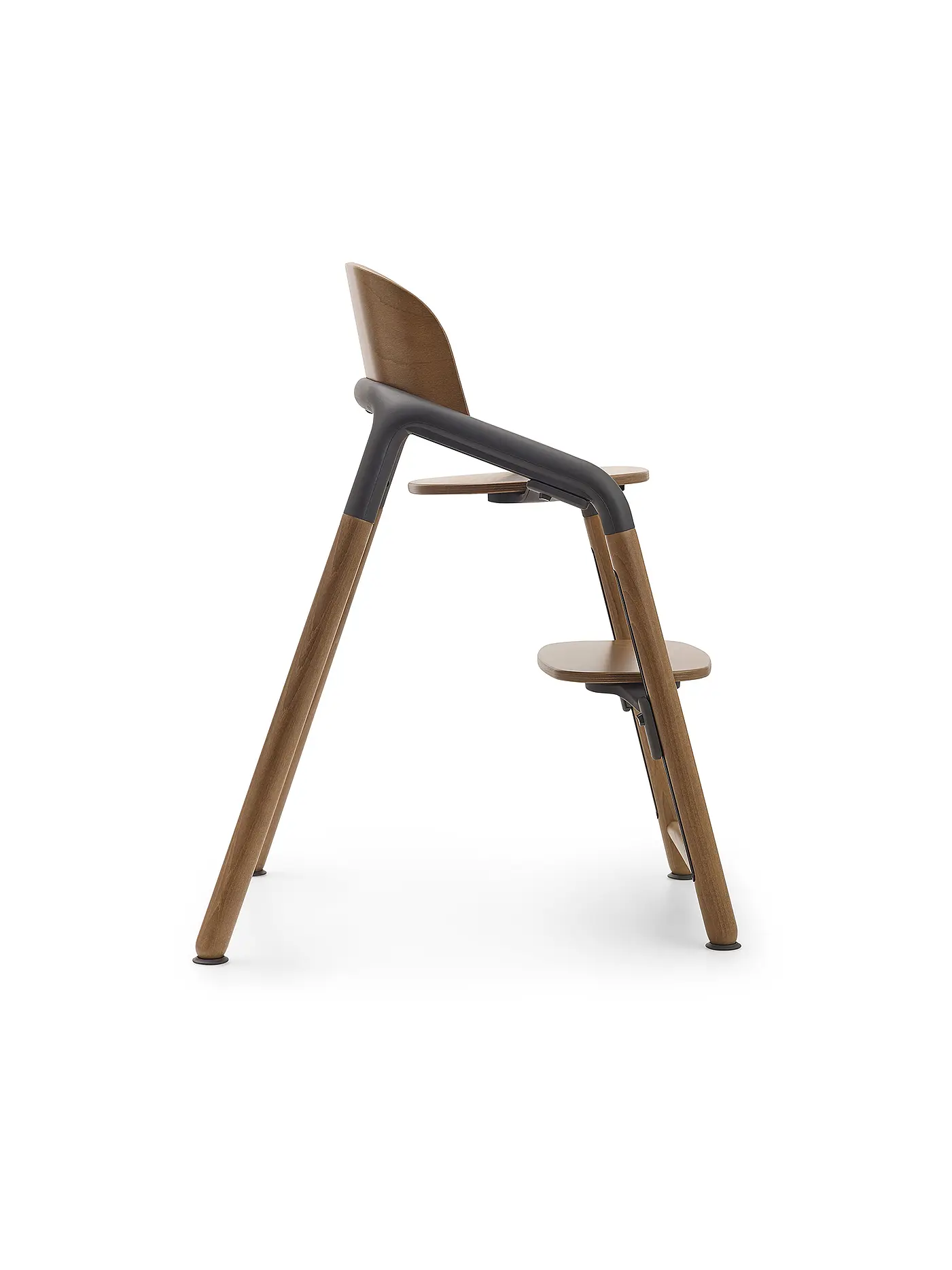 BUGABOO | Hochstuhl GIRAFFE Basis Warmer Holzton / Grau | braun