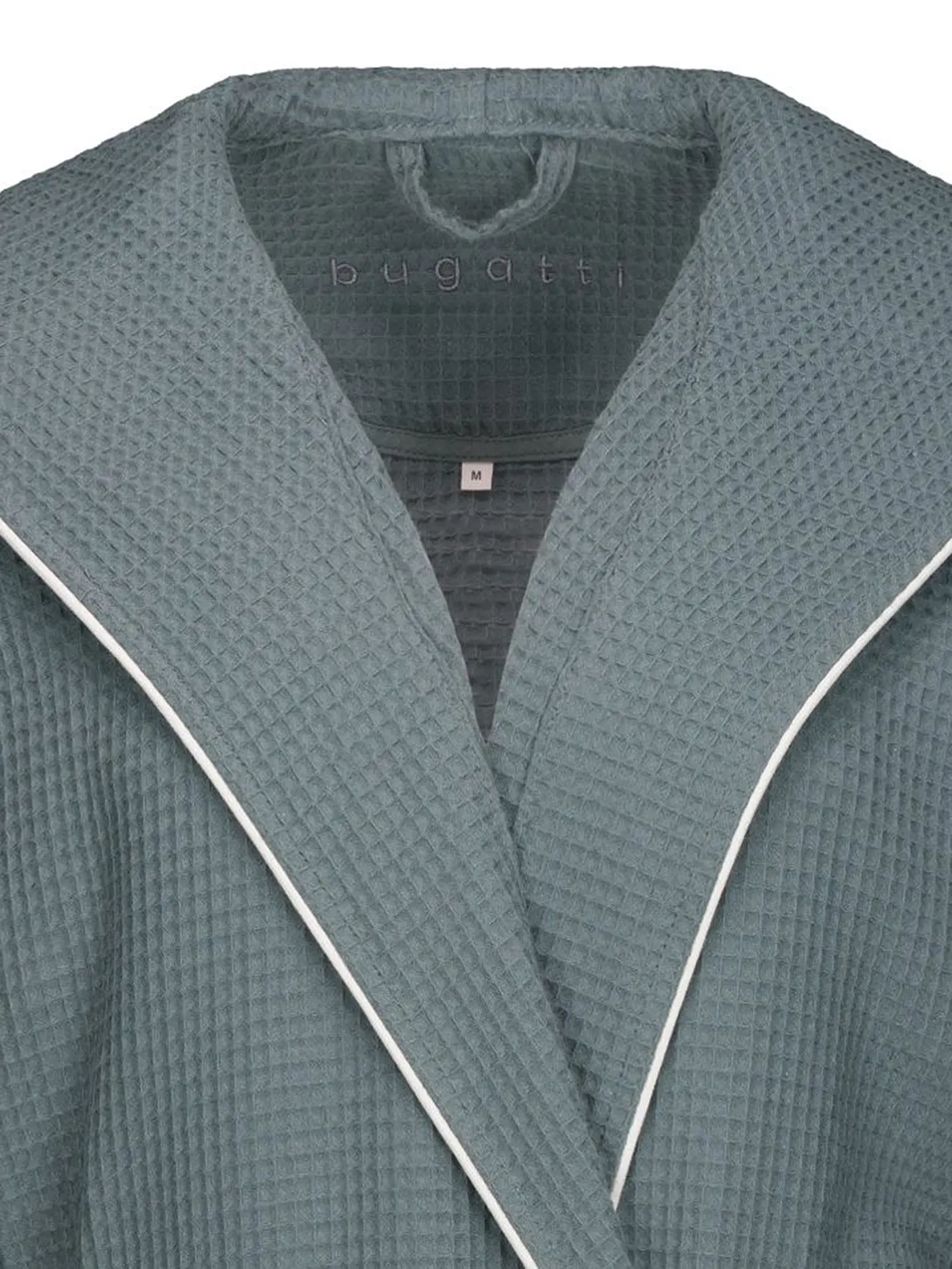 BUGATTI | Herren Bademantel TIZIAN Flanell | grau