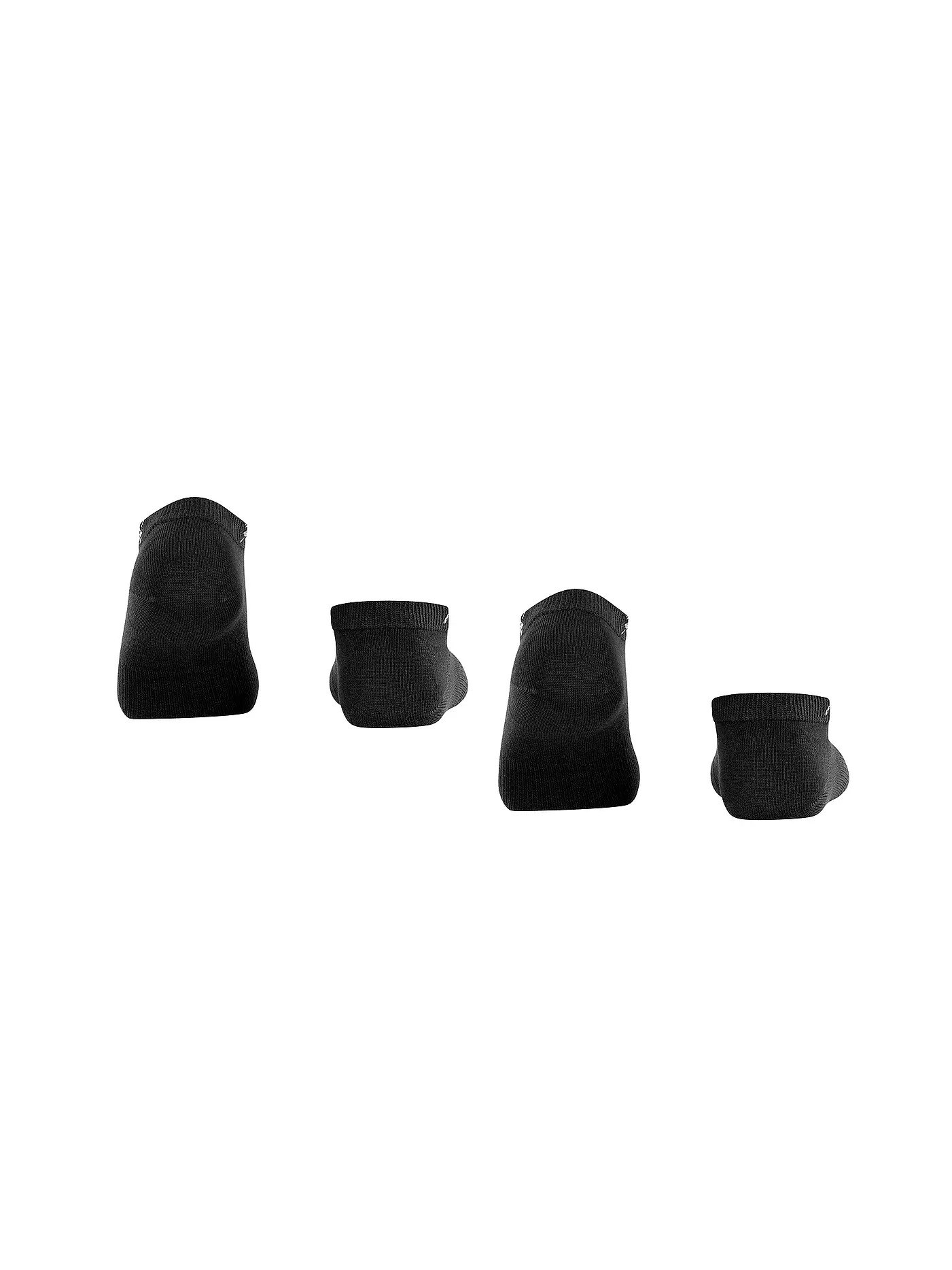BURLINGTON | Damen Sneakersocken EVERYDAY 2-er Pkg 36-41 black | schwarz