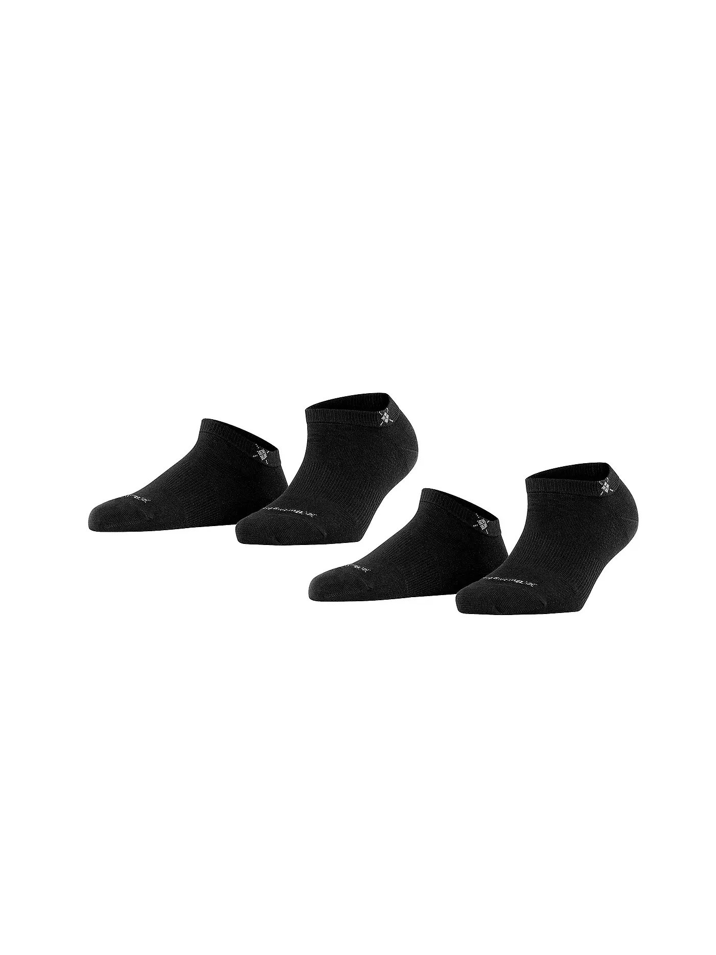 BURLINGTON | Damen Sneakersocken EVERYDAY 2-er Pkg 36-41 black | schwarz