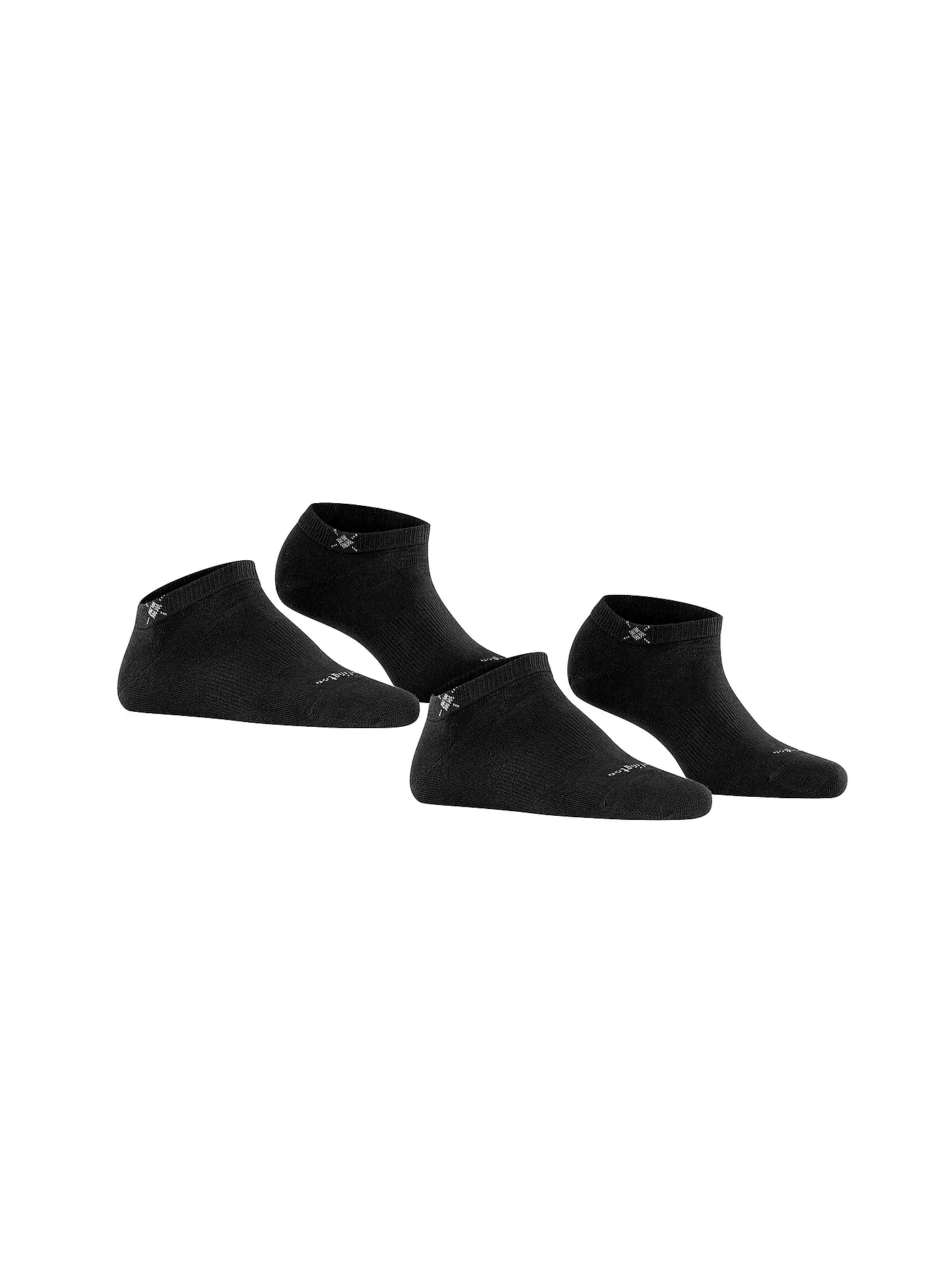 BURLINGTON | Damen Sneakersocken EVERYDAY 2-er Pkg 36-41 black | schwarz