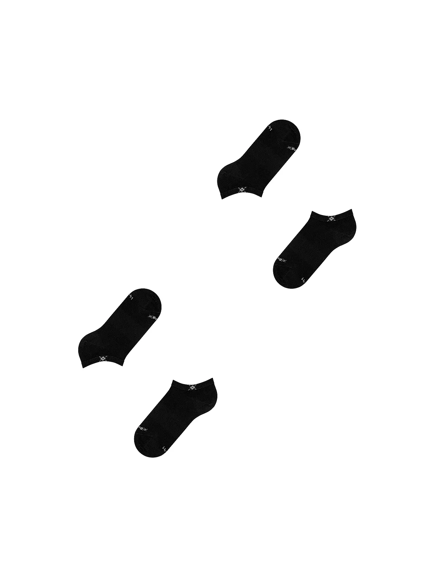 BURLINGTON | Damen Sneakersocken EVERYDAY 2-er Pkg 36-41 black | schwarz
