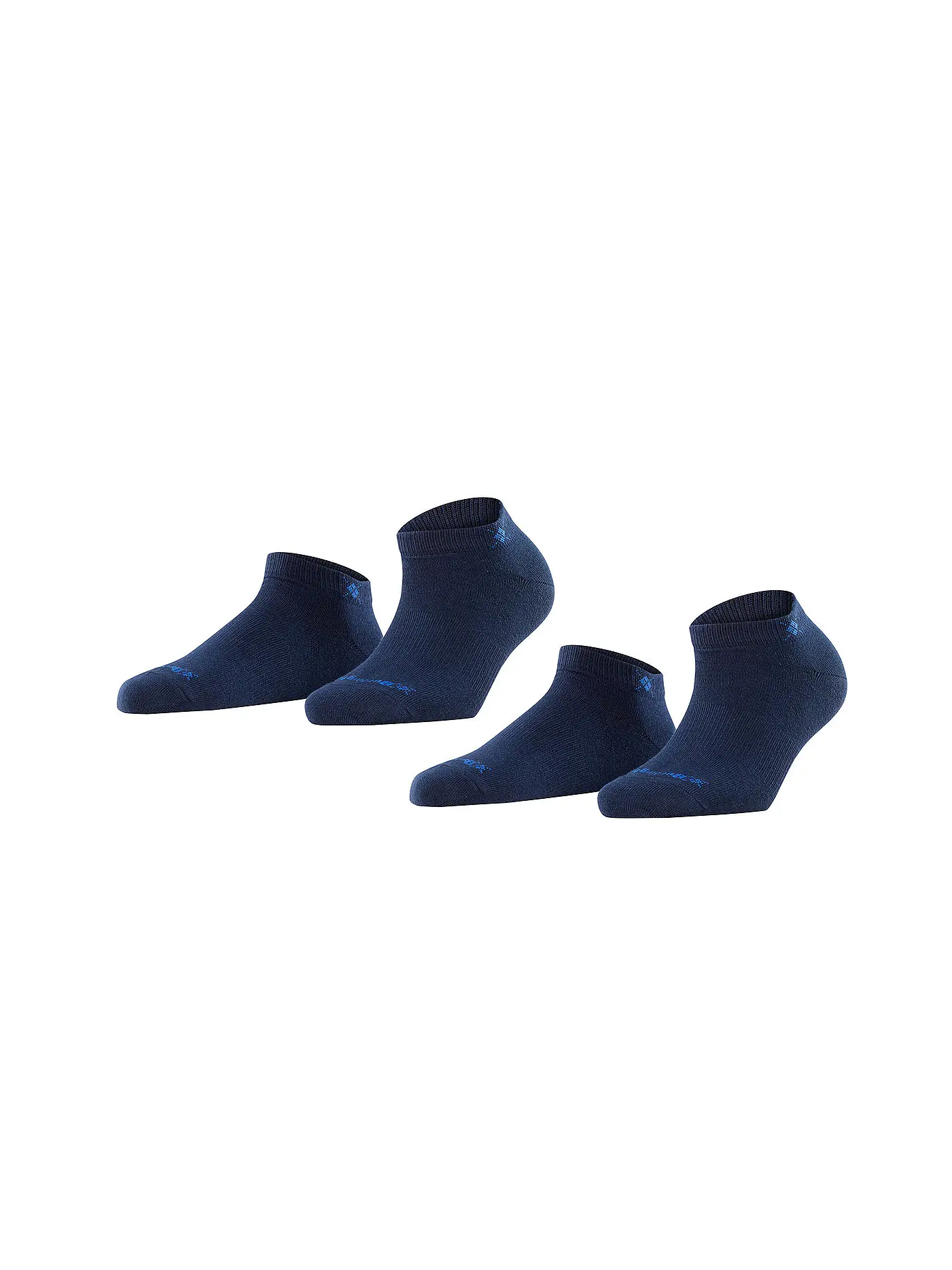 BURLINGTON | Damen Sneakersocken EVERYDAY 2-er Pkg 36-41 marine | blau