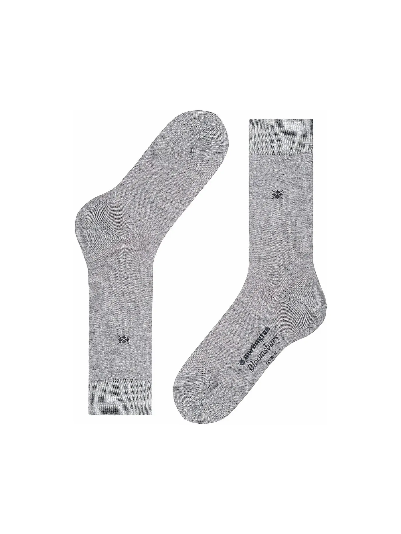 BURLINGTON | Damen Socken BLOOMSBURY 36-41 light grey | grau