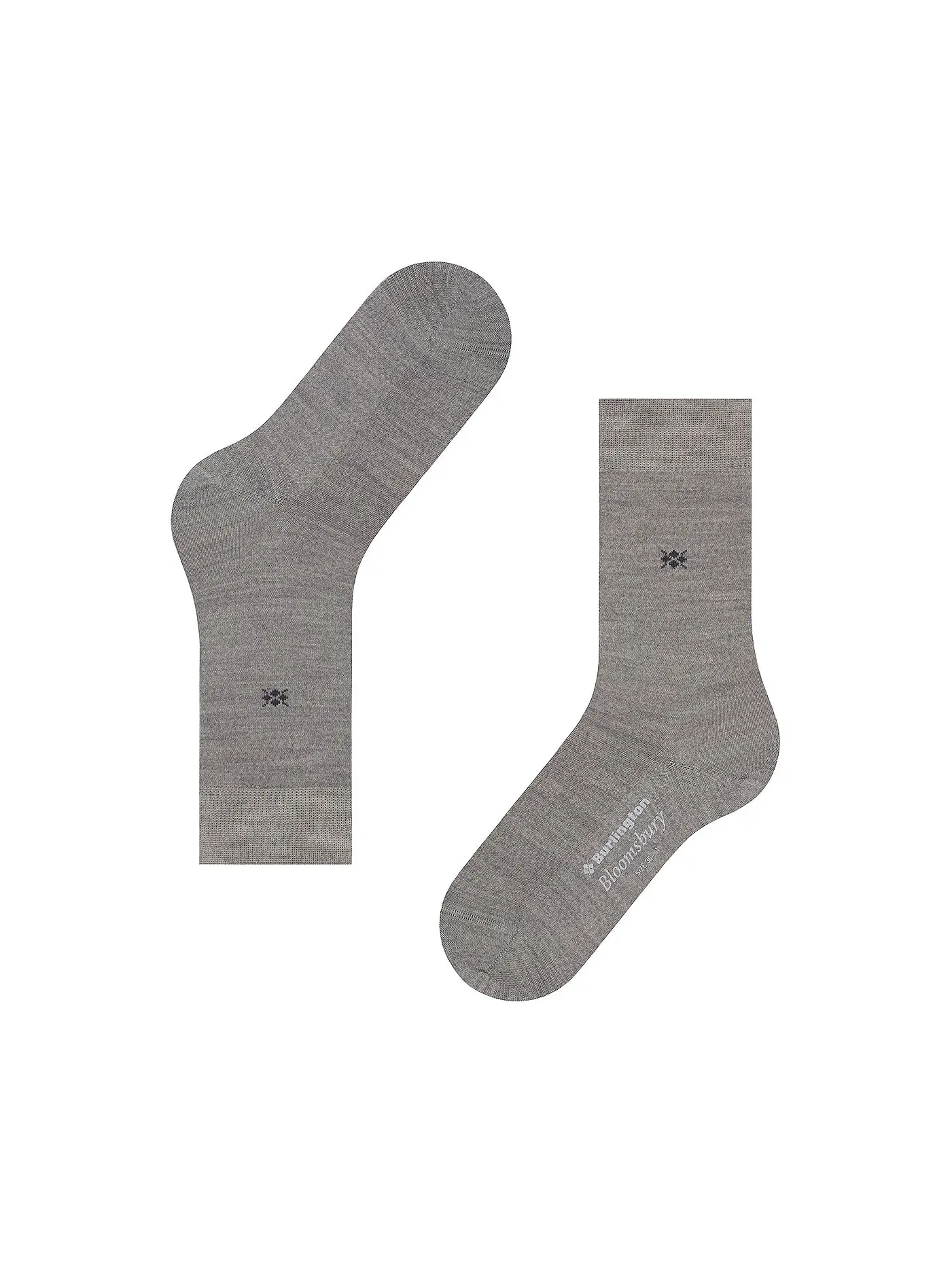 BURLINGTON | Damen Socken BLOOMSBURY 36-41 light grey | grau