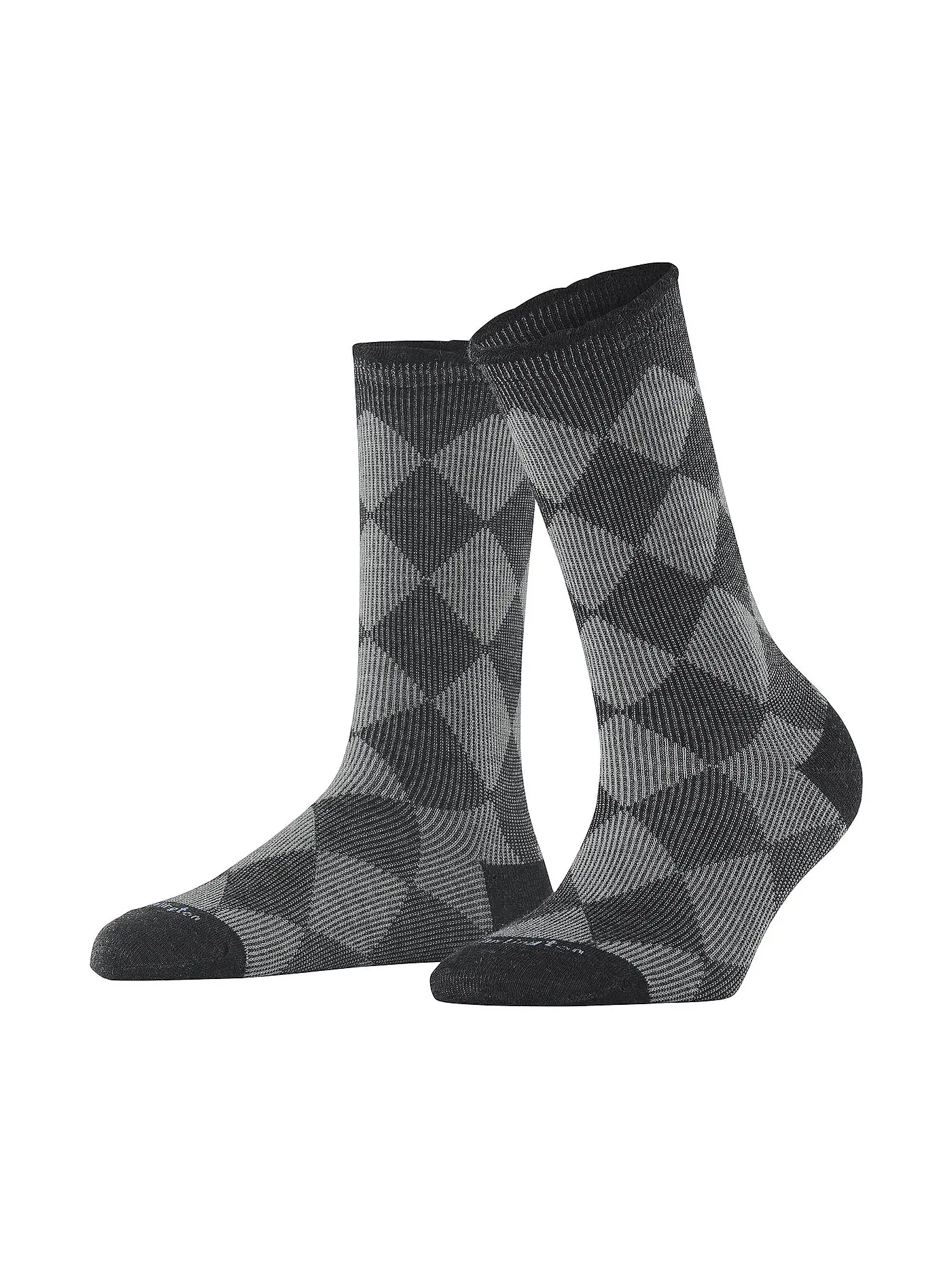 BURLINGTON | Damen Socken DALSTON 36-41 cloud mel. | schwarz