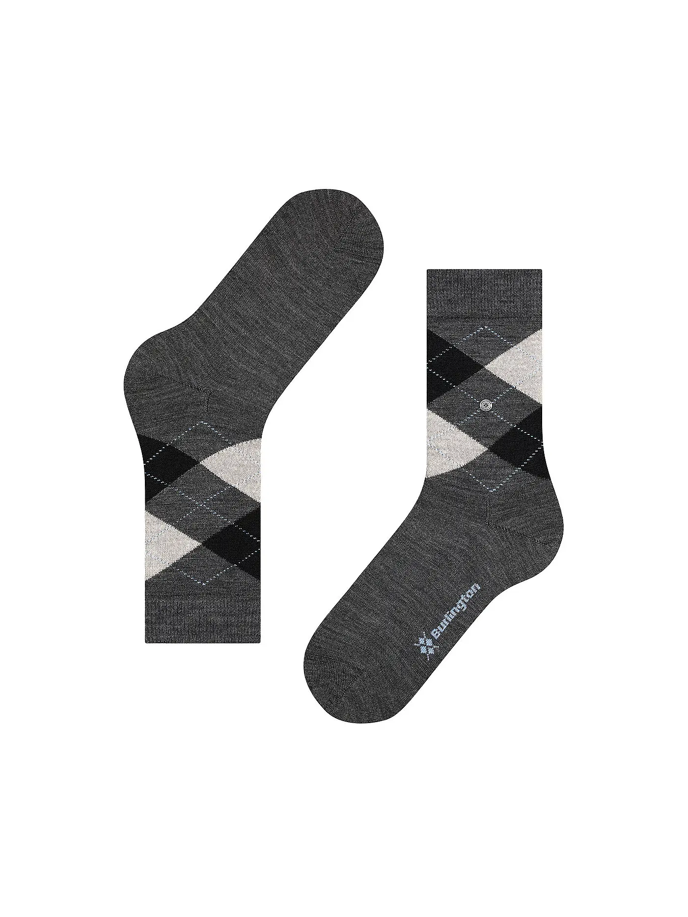 BURLINGTON | Damen Socken MARYLEBONE 36-41 anthra.mel | grau