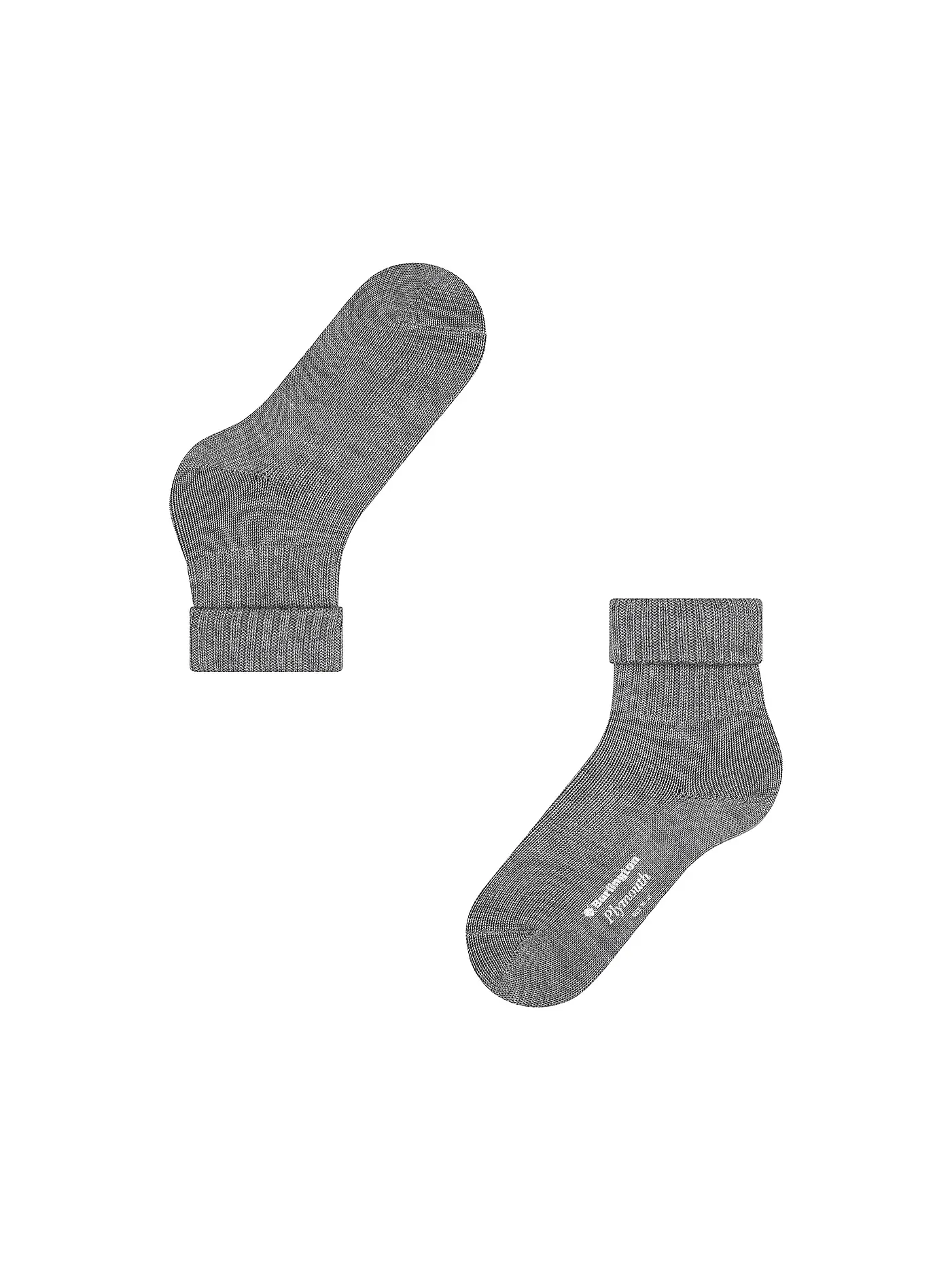 BURLINGTON | Damen Socken PLYMOUTH 36-41 dark grey | grau