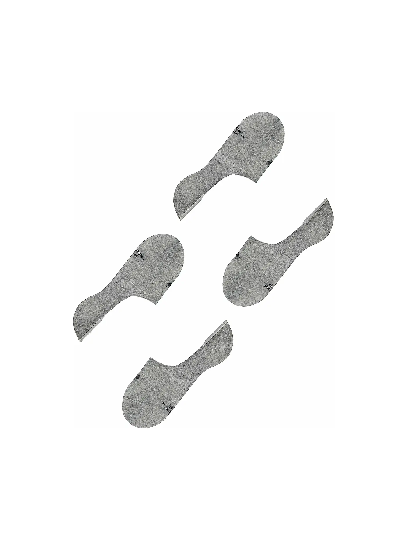 BURLINGTON | Herren Füsslinge EVERYDAY 2-er Pkg light grey | hellgrau