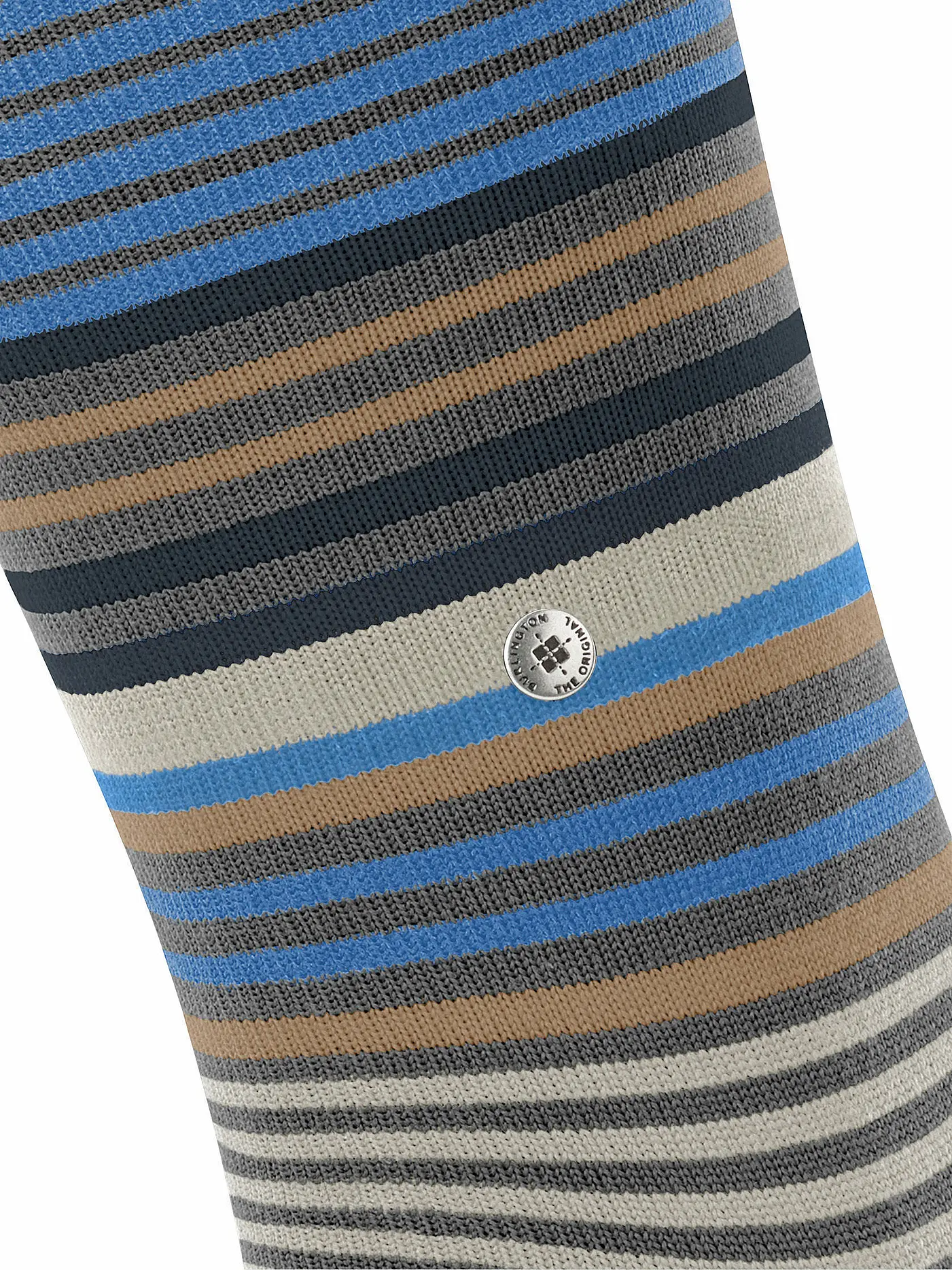 BURLINGTON | Herren Kniestrümpfe STRIPE 40-46 dark grey | bunt