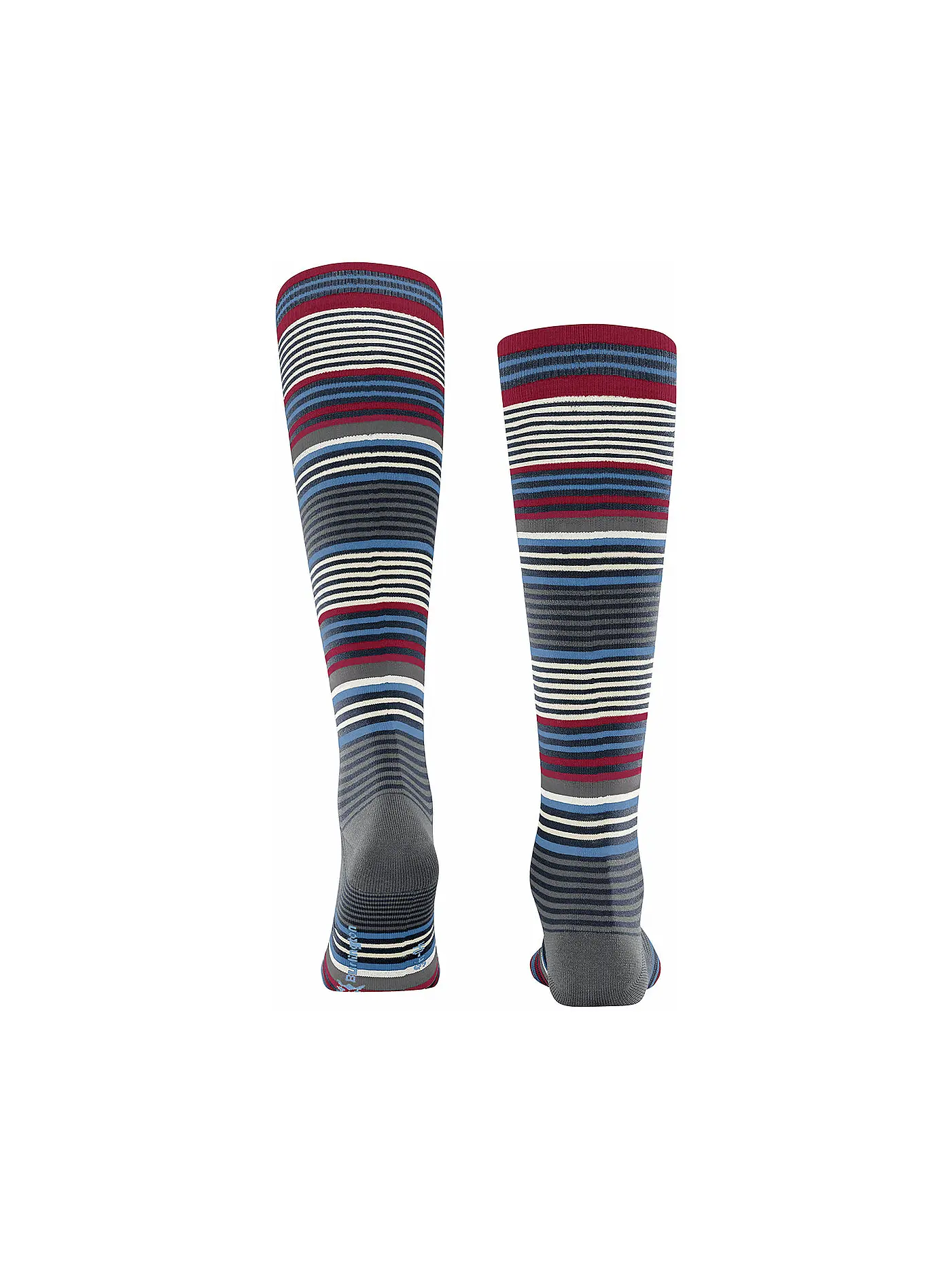 BURLINGTON | Herren Kniestrümpfe STRIPE 40-46 marine | blau