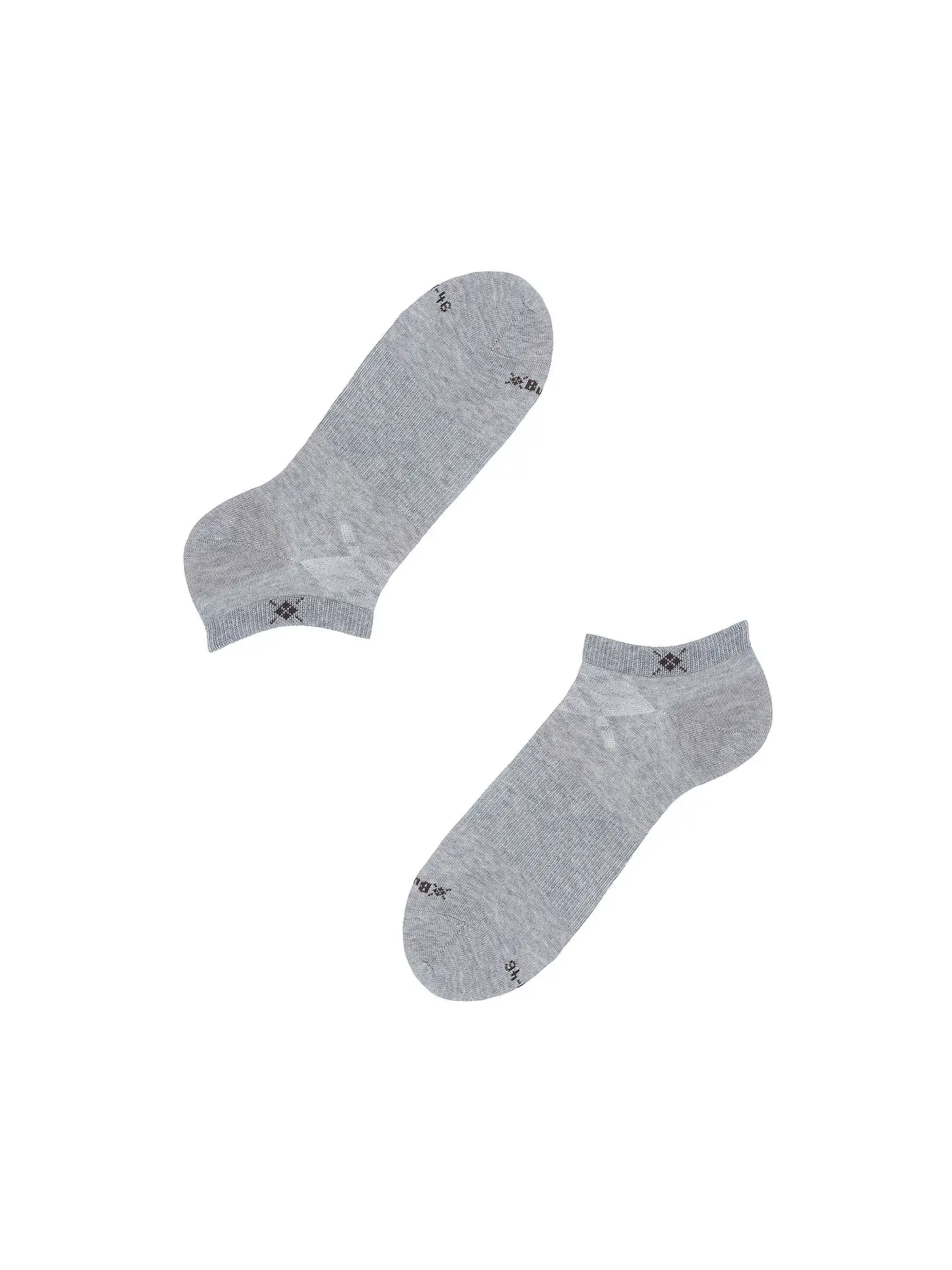 BURLINGTON | Herren Sneaker Socken EVERYDAY 2-er Pkg. 40-46 light grey | grau