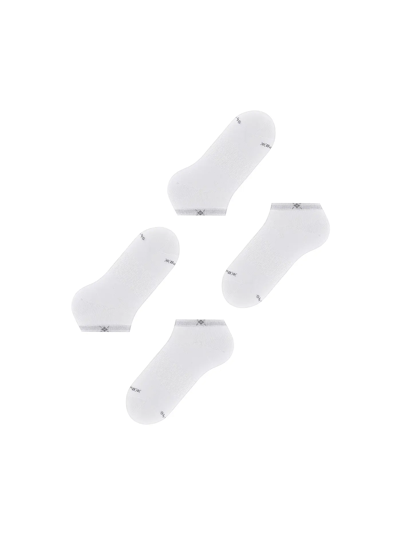 BURLINGTON | Herren Sneaker Socken EVERYDAY 2-er Pkg. 40-46 white | weiss