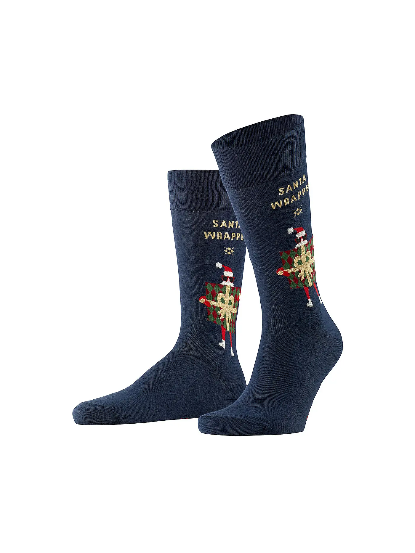 BURLINGTON | Herren Socken 2-er Pkg. X-MAS GIFT BOX 40-46 sortiment | dunkelblau