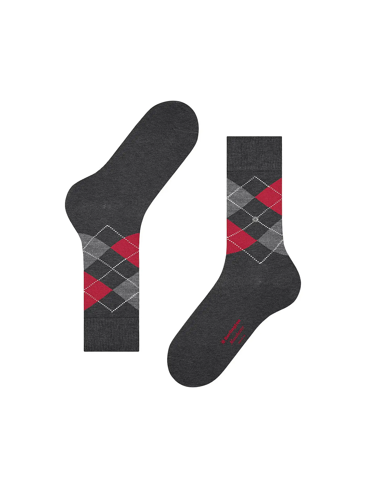 BURLINGTON | Herren Socken 40-46 MANCHESTER anthracite melange | grau
