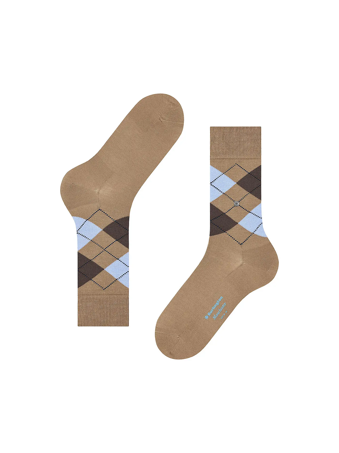 BURLINGTON | Herren Socken 40-46 MANCHESTER beige | beige