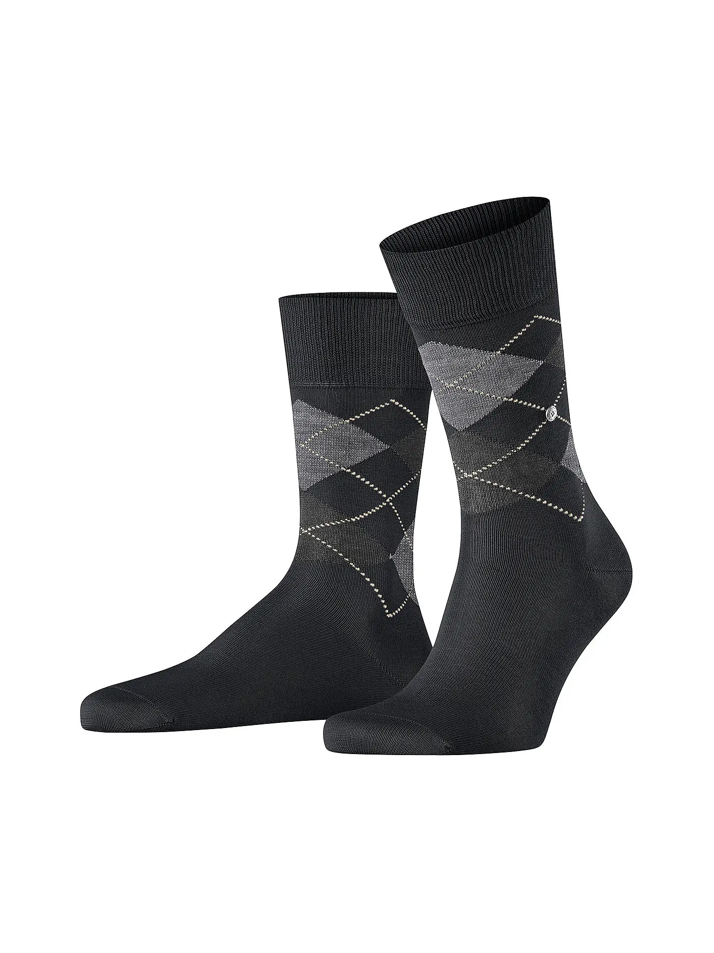 BURLINGTON | Herren Socken 40-46 MANCHESTER anthracite melange | schwarz