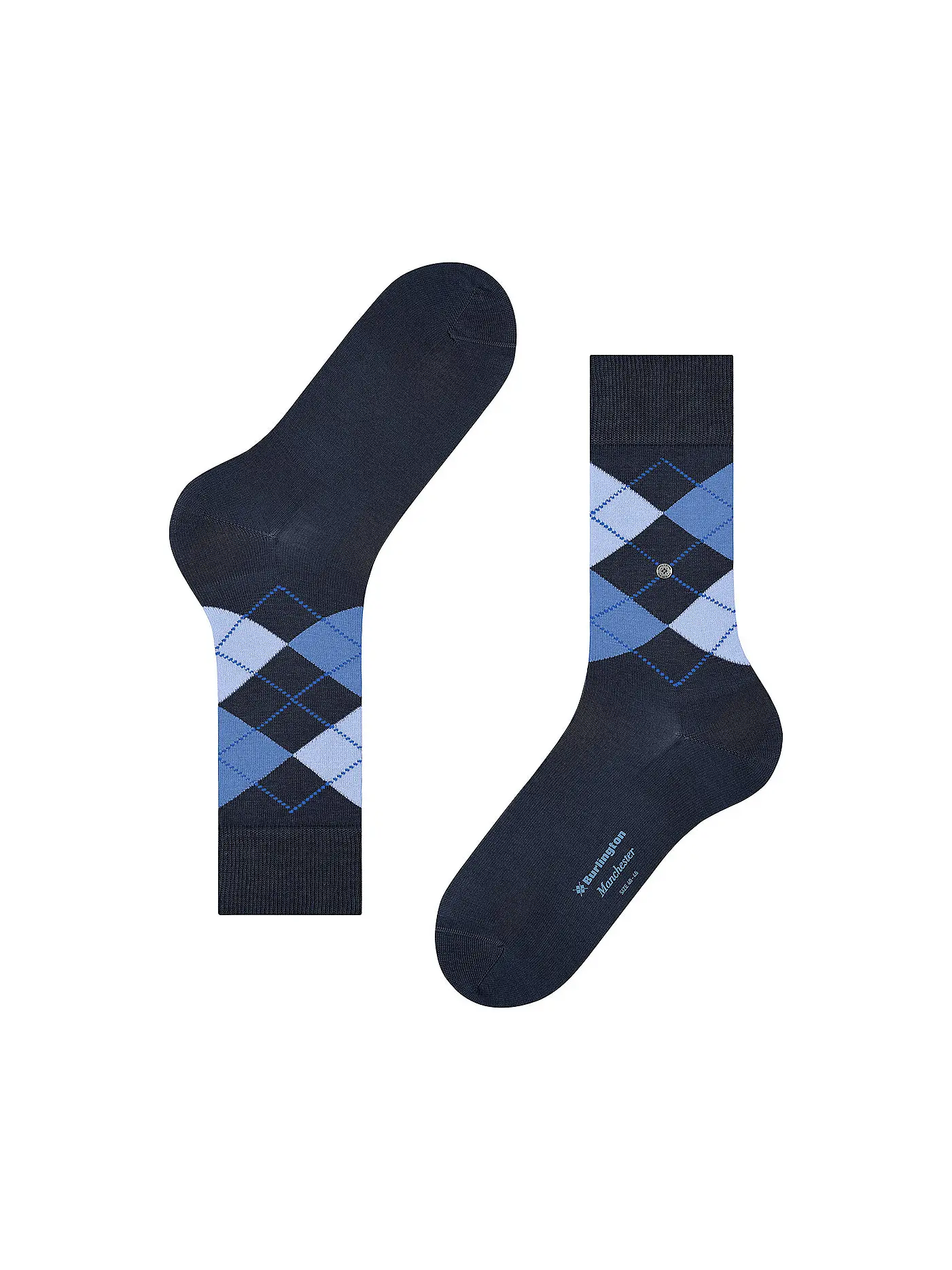 BURLINGTON | Herren Socken 40-46 MANCHESTER marine | dunkelblau